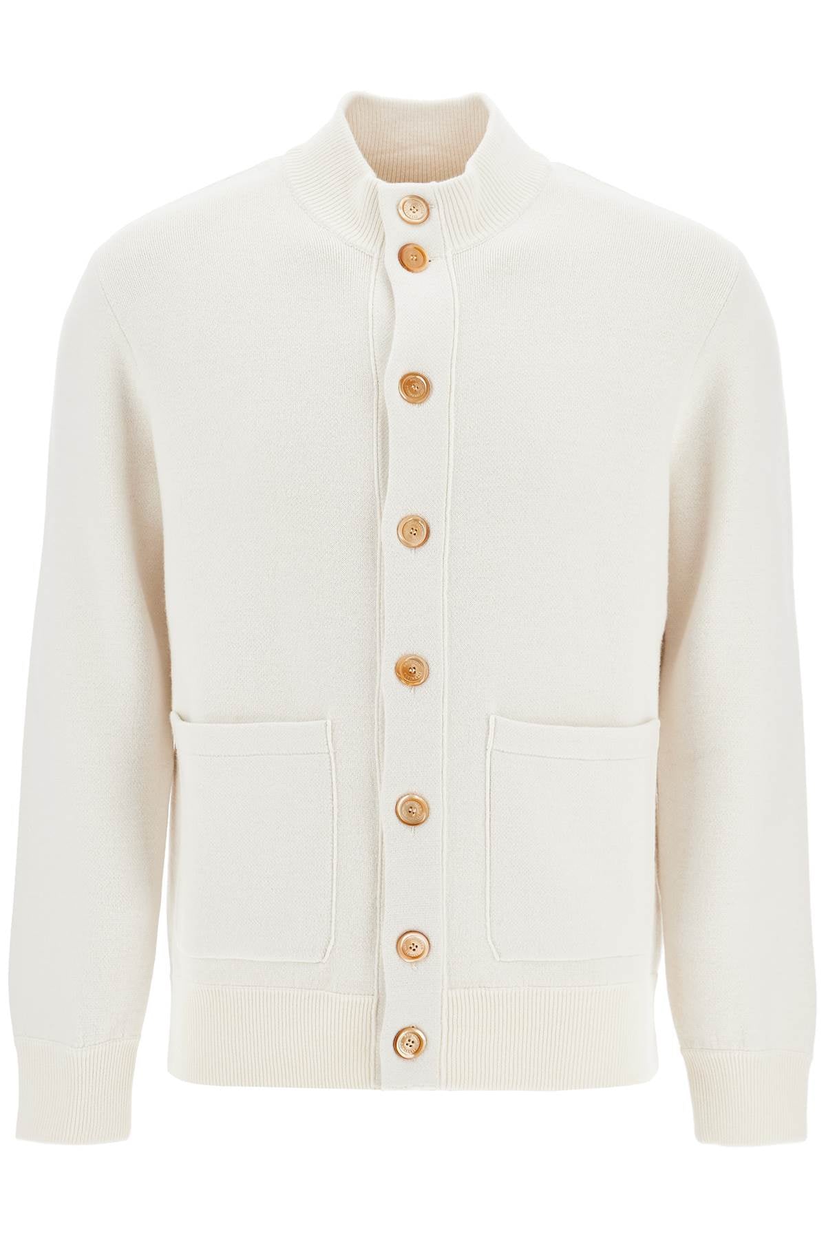 Brunello Cucinelli double knit cardigan in seven