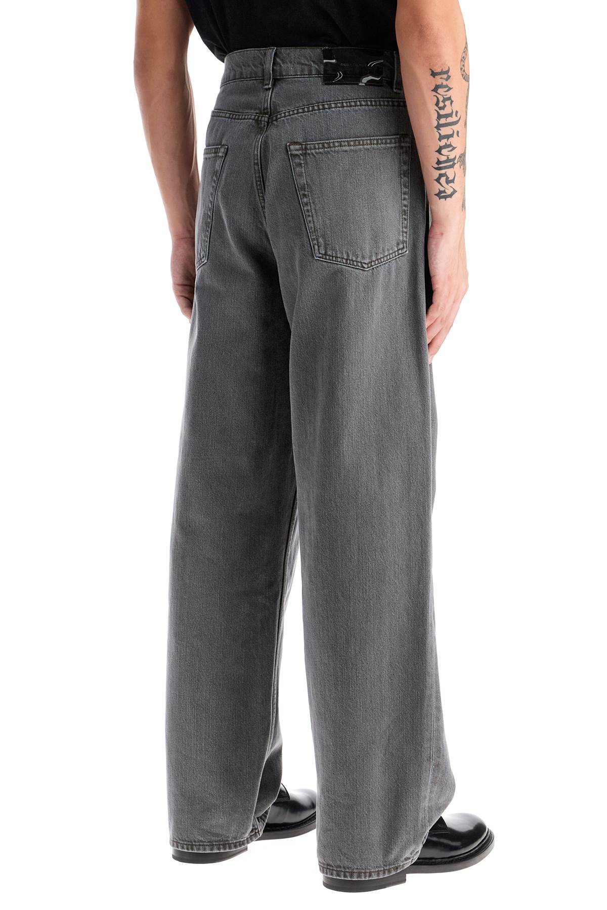 OUR LEGACY wide leg denim jeans