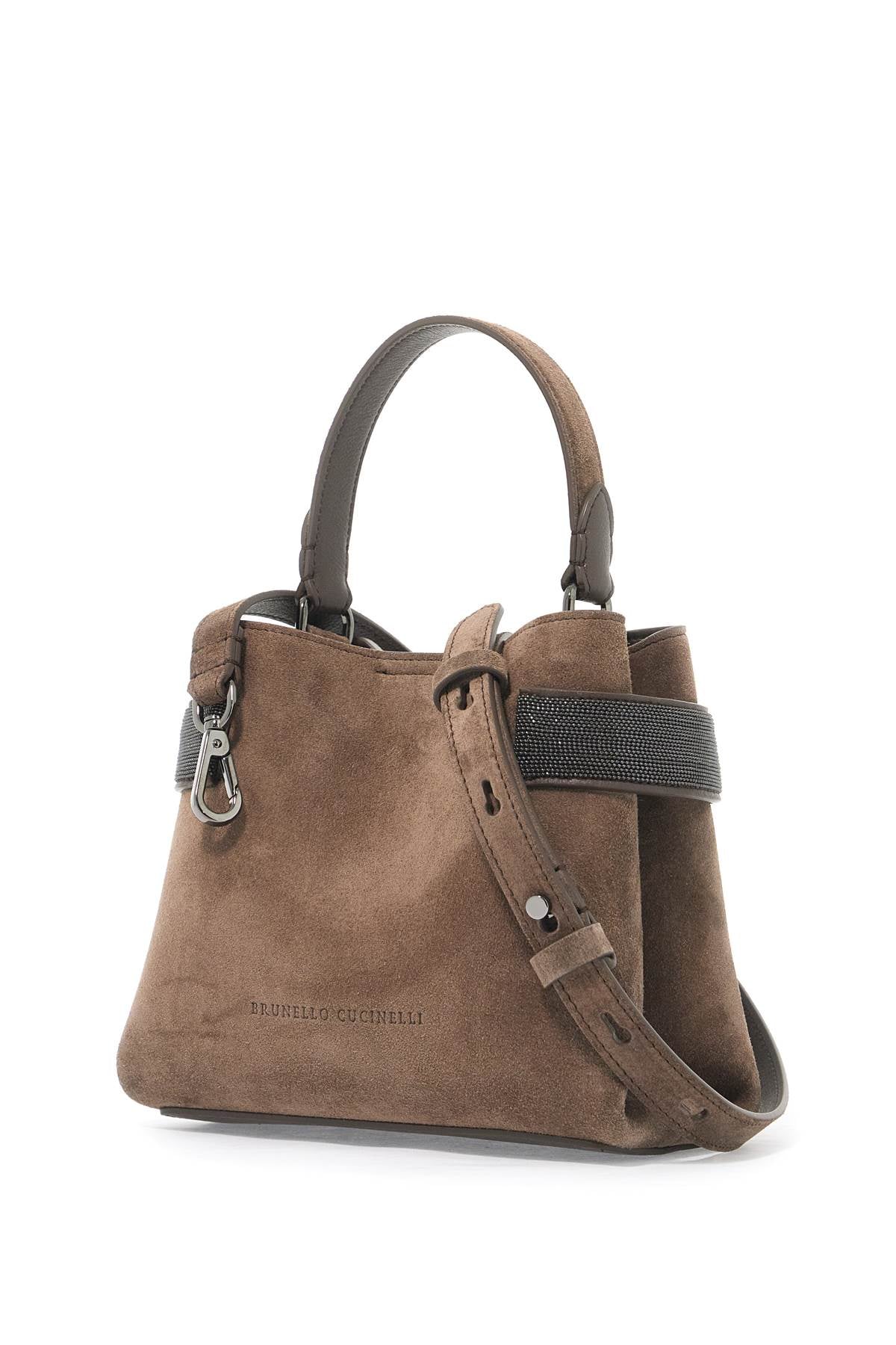 Brunello Cucinelli handbag with precious bands