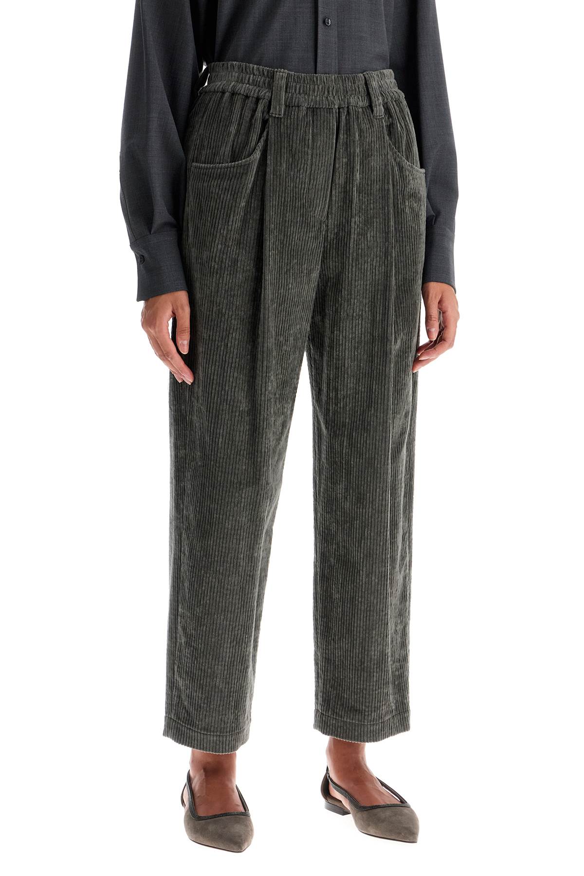 Brunello Cucinelli cropped corduroy pants