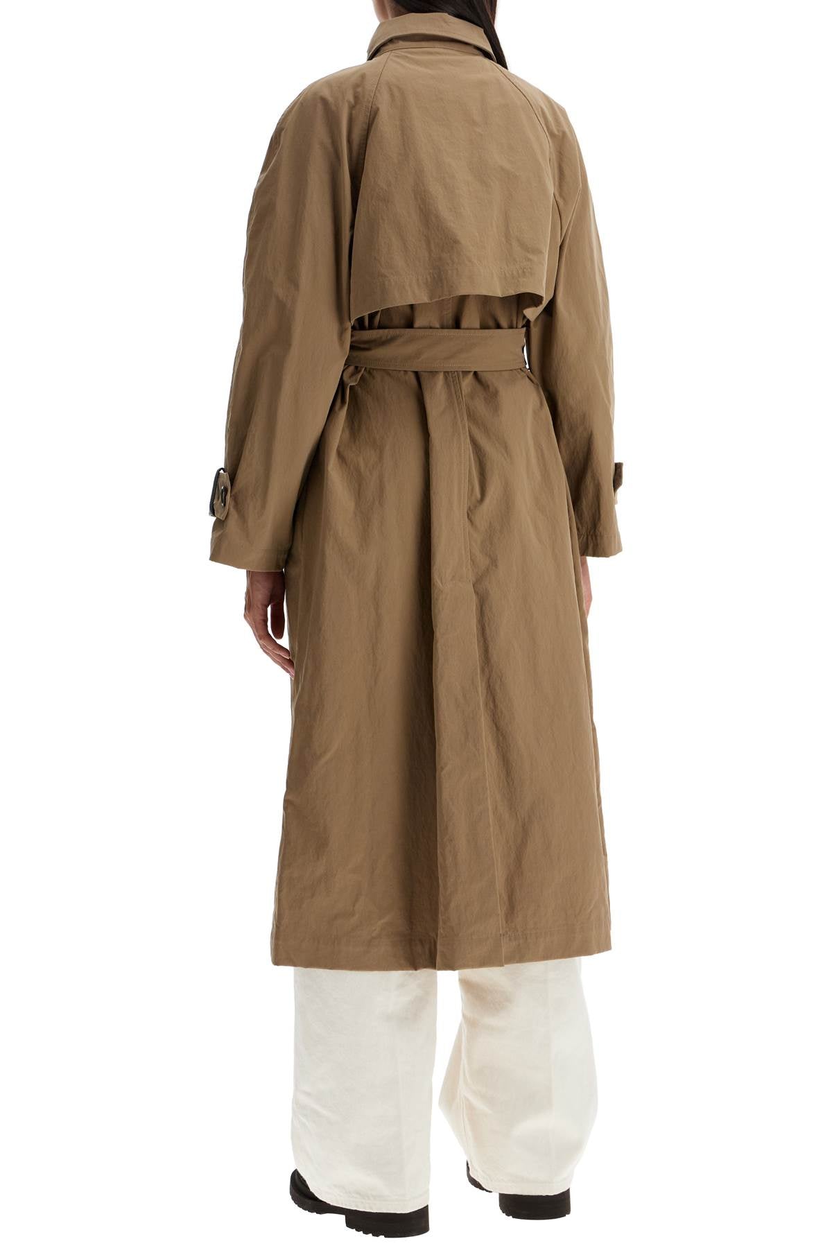 Brunello Cucinelli 'trench coat with shiny cuff details