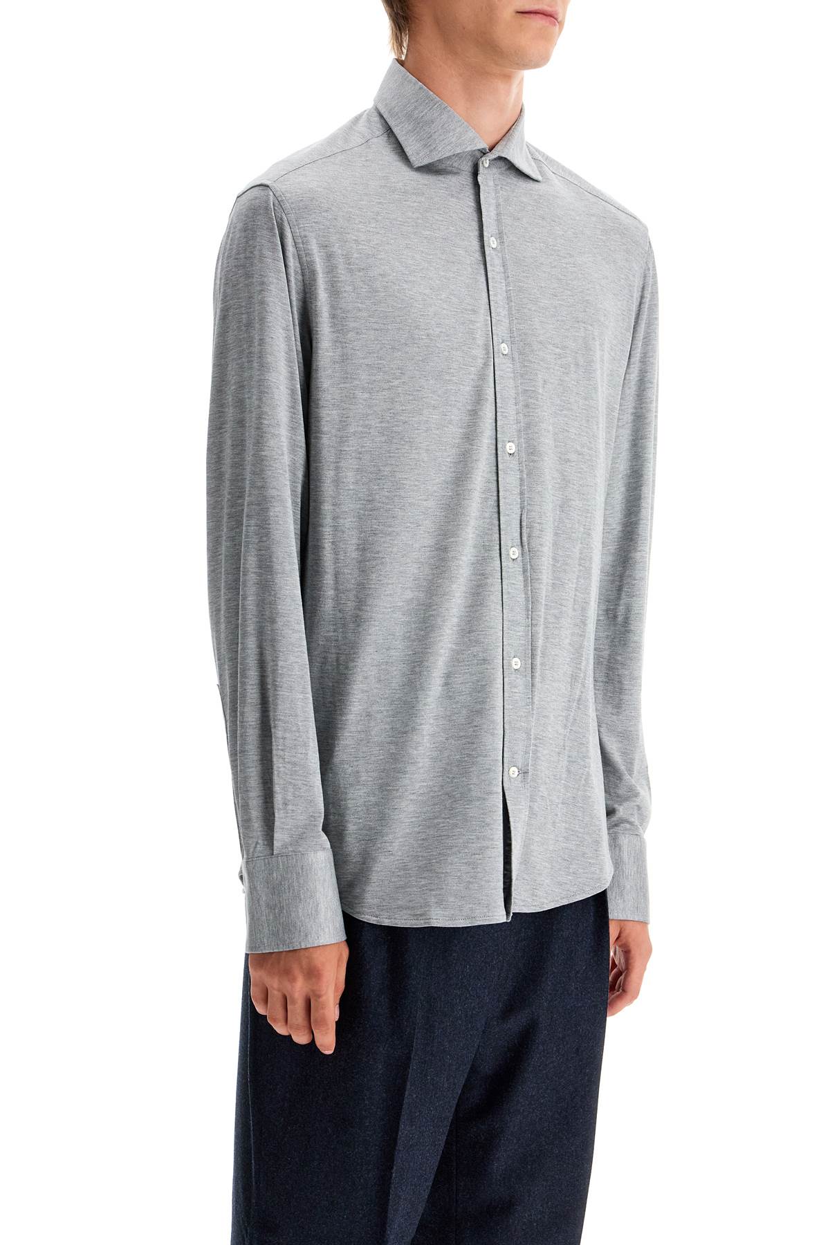 Brunello Cucinelli silk and cotton jersey shirt