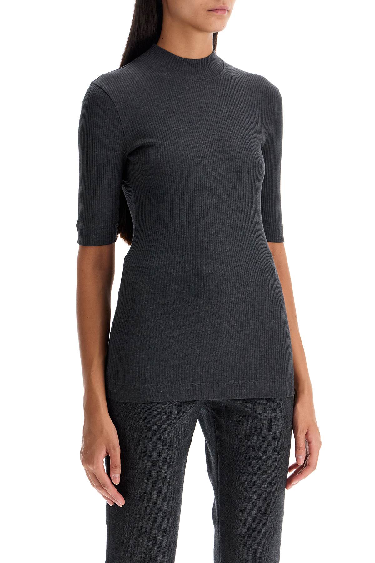 Brunello Cucinelli ribbed jersey t-shirt for a