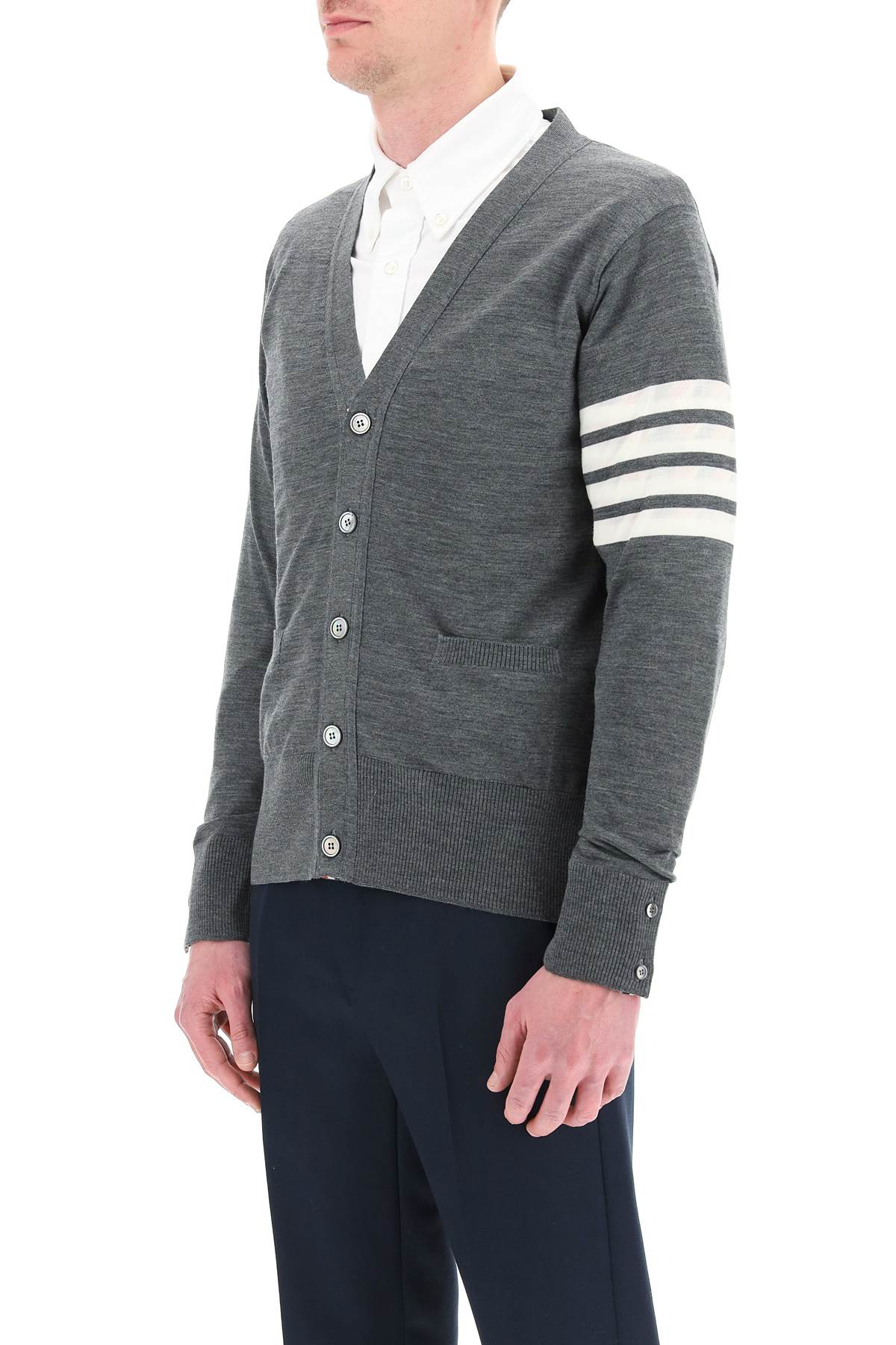 Thom Browne 4-bar cardigan