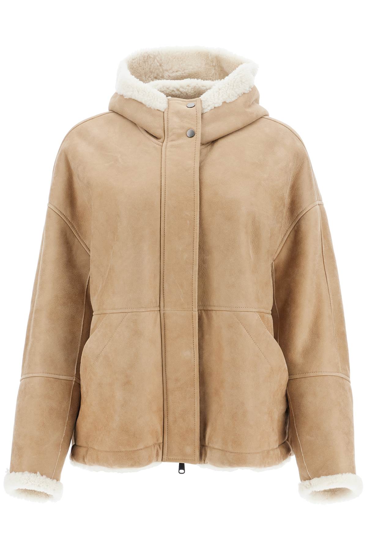 Brunello Cucinelli reversible shearling jacket