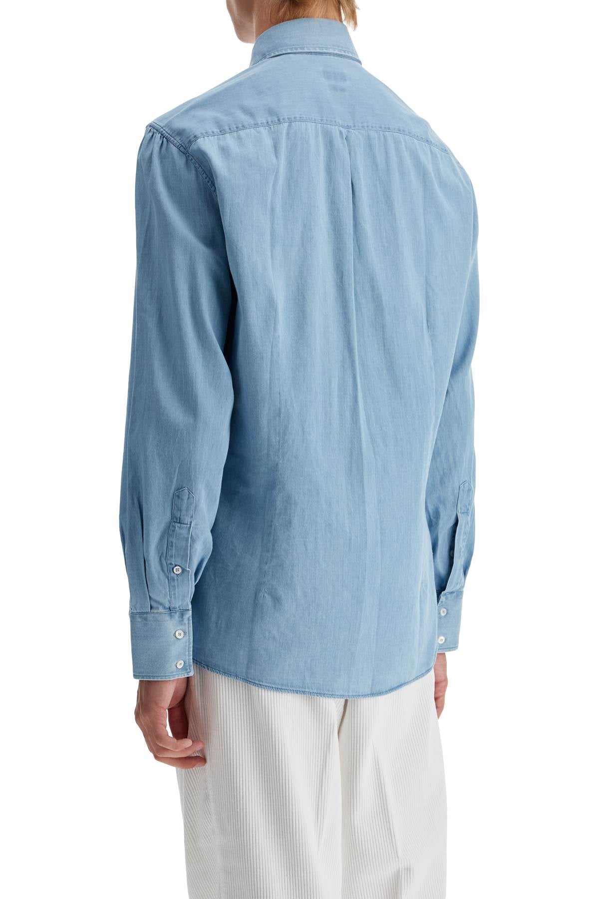 Brunello Cucinelli chambray shirt