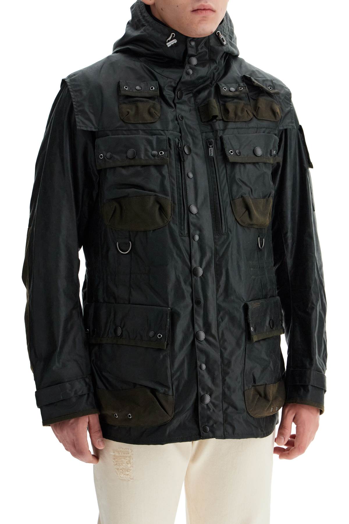 Barbour x TOKITO waxed jacket