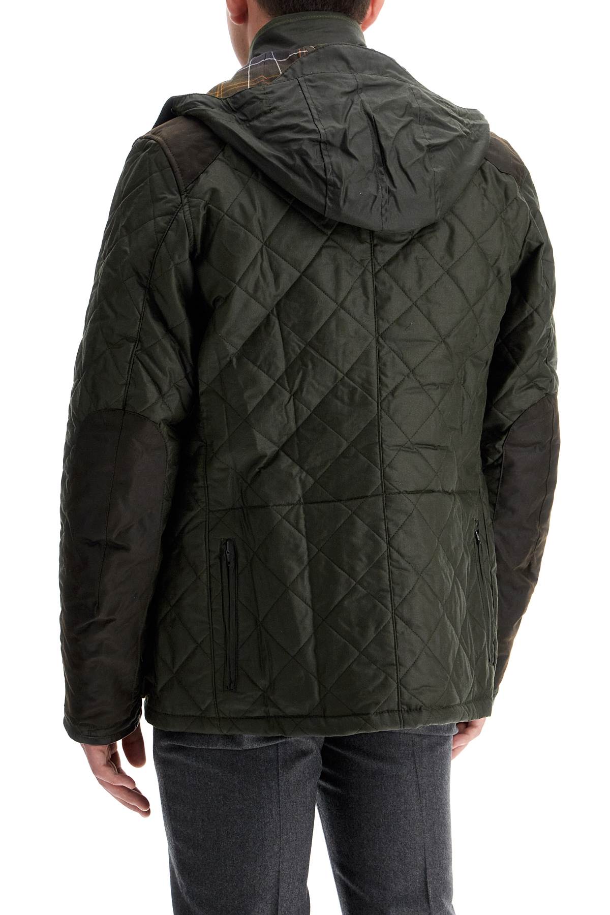 Barbour x TOKITO jacket with quilted wax finish