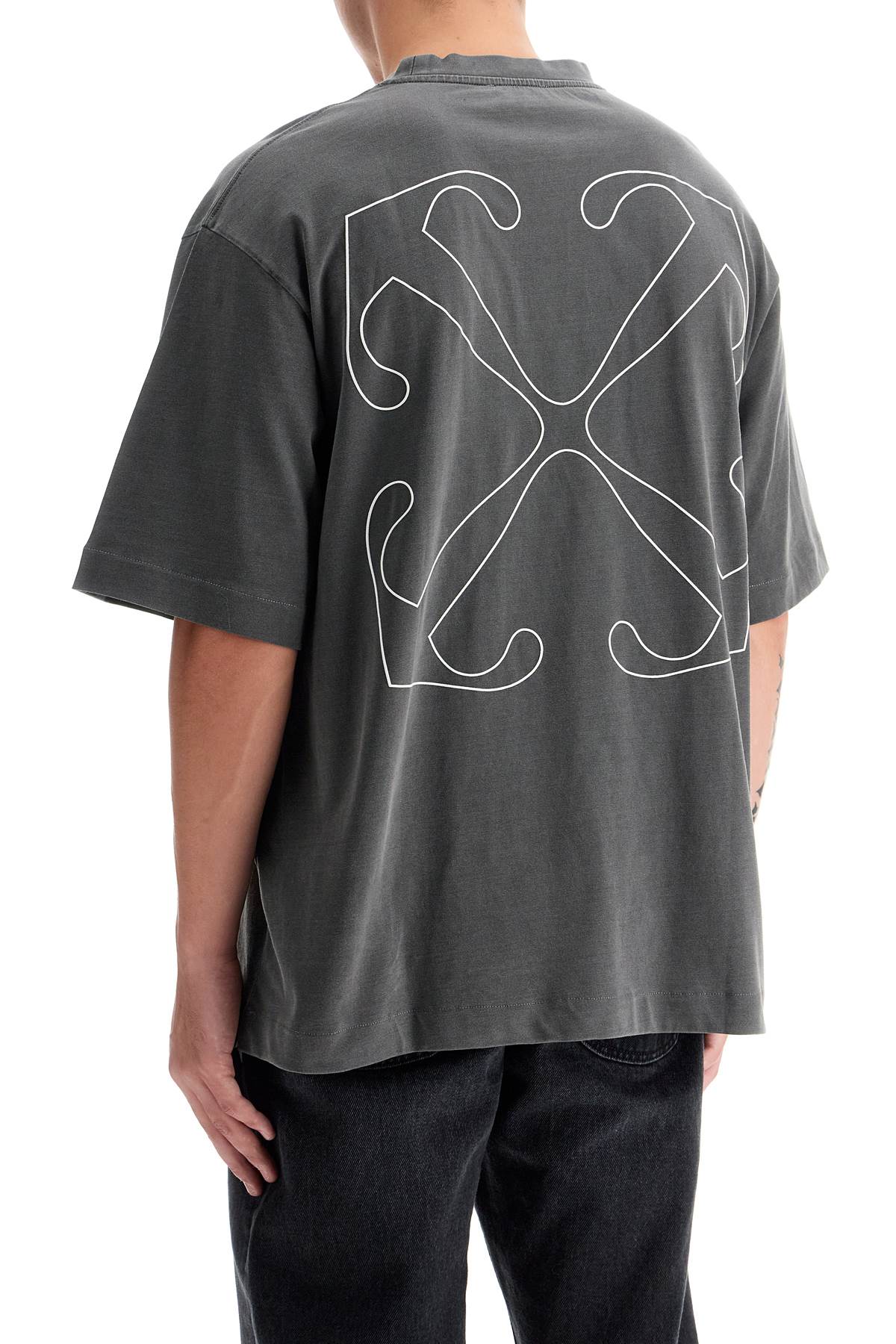 Off-White outline arrow t-shirt design