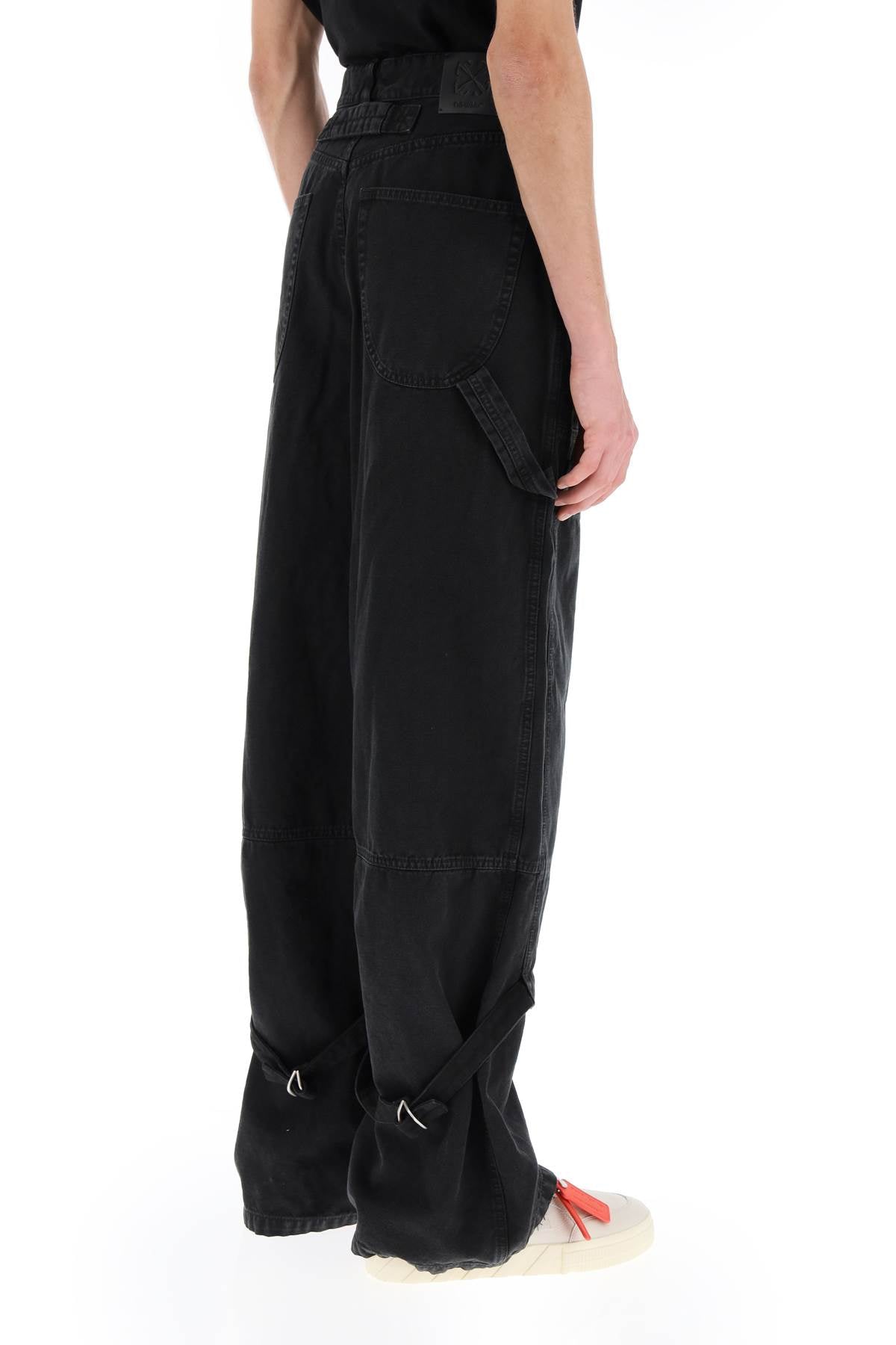 Off-White wide leg cargo pants