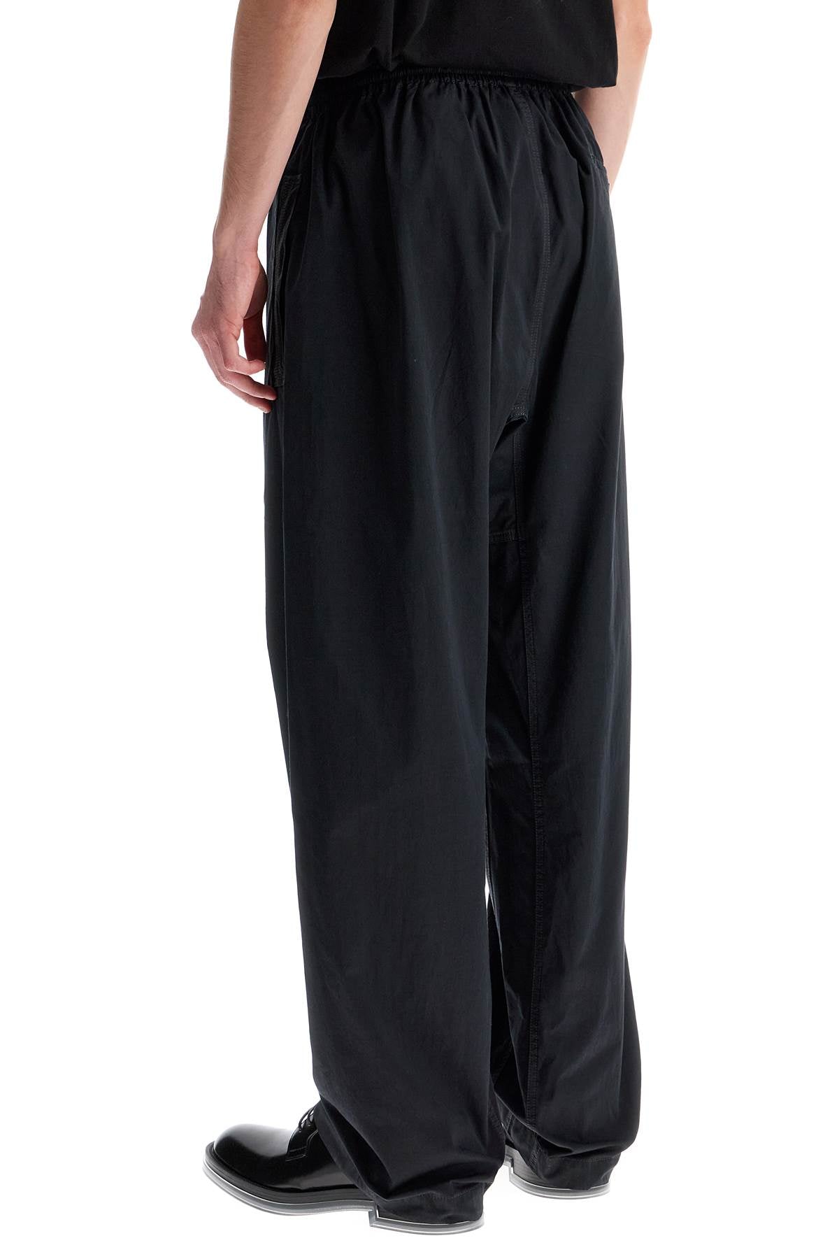 Lemaire loose fit cotton trousers for a