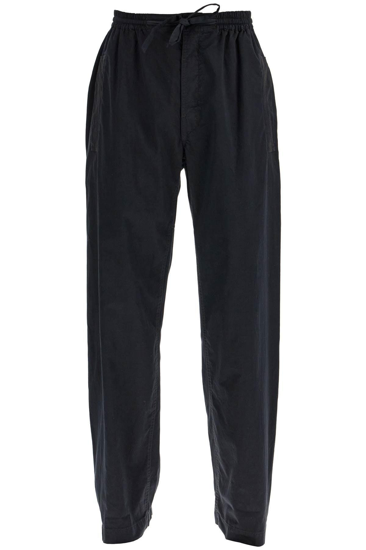 Lemaire loose fit cotton trousers for a