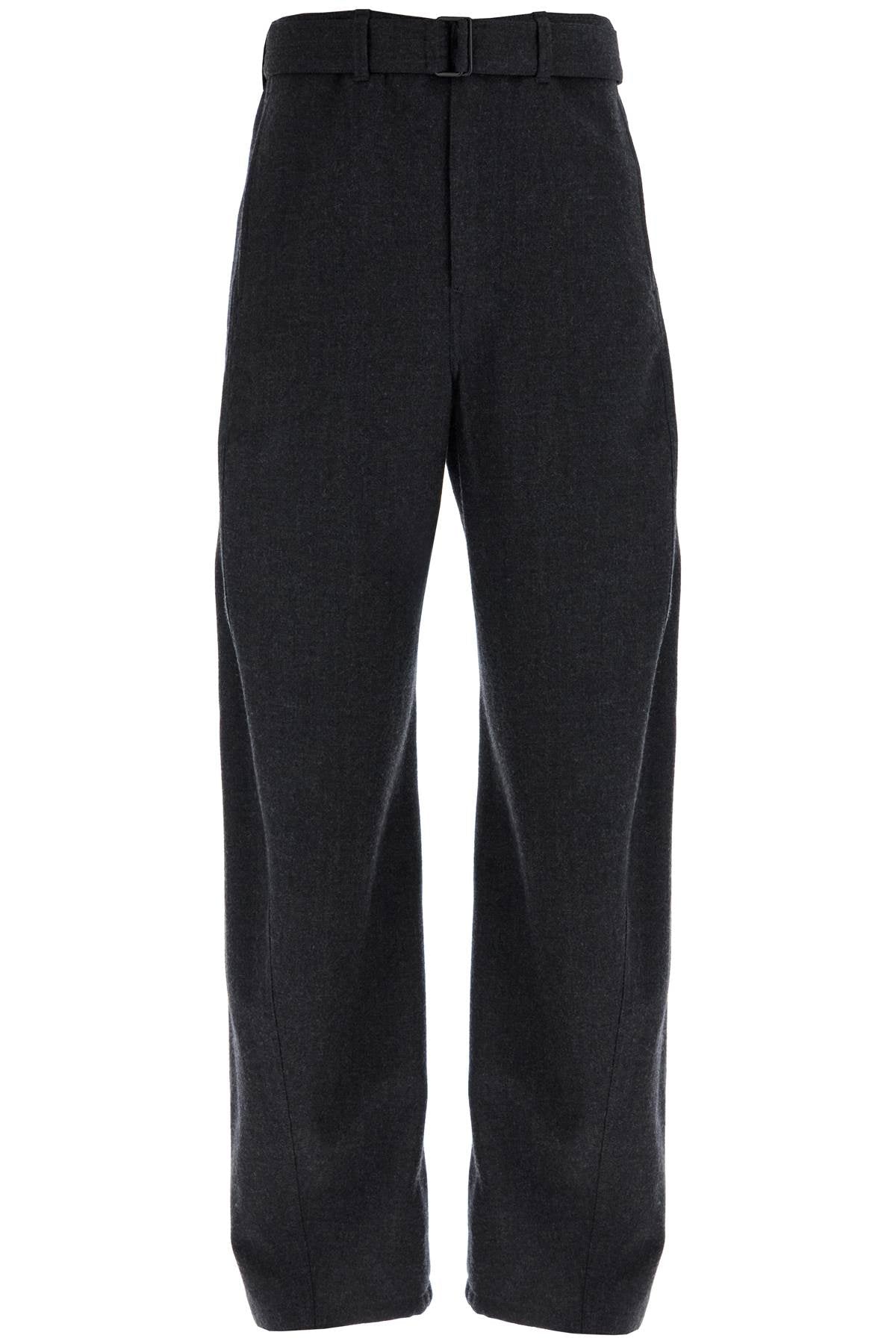 Lemaire twisted pants with belt.