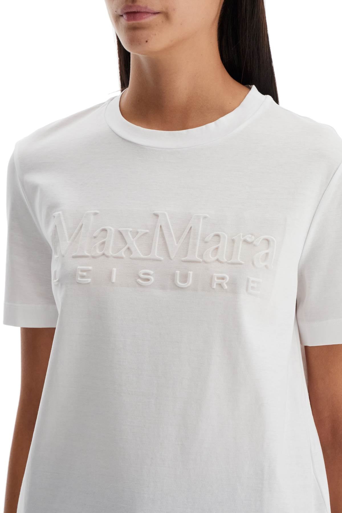 Max Mara Leisure t-shirt with printed logo