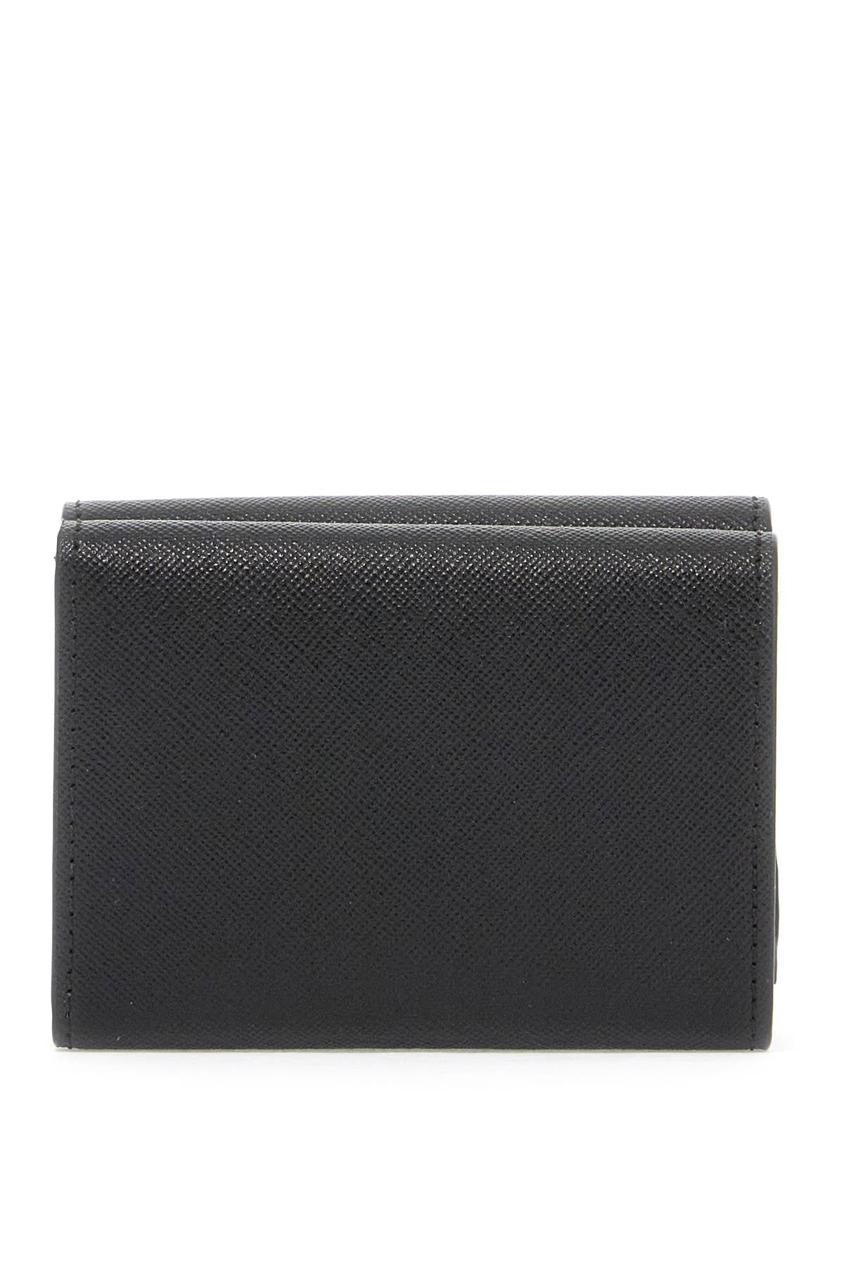 Marni saffiano leather tri-fold wallet