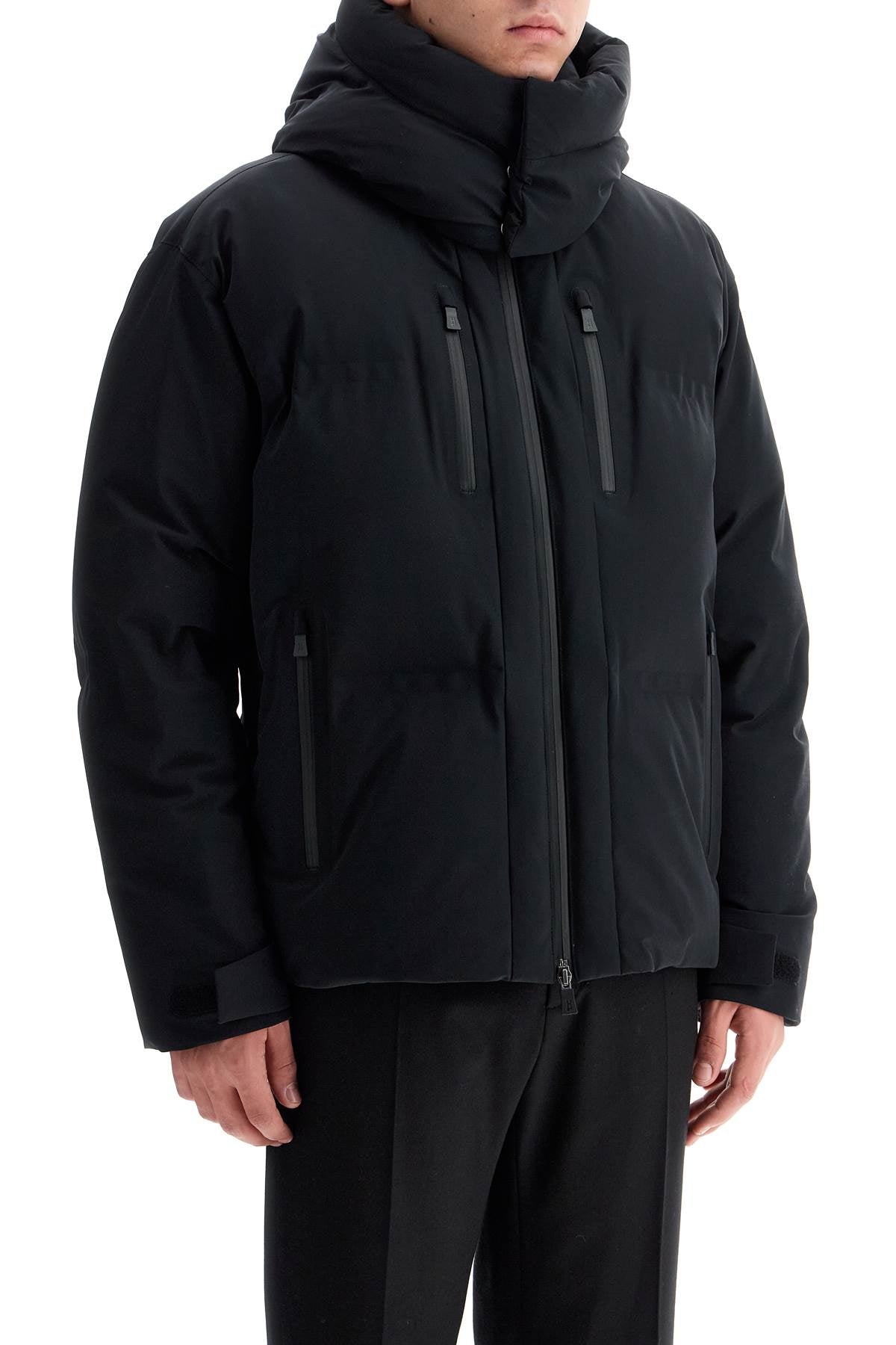 Herno Laminar short down jacket in new impact.