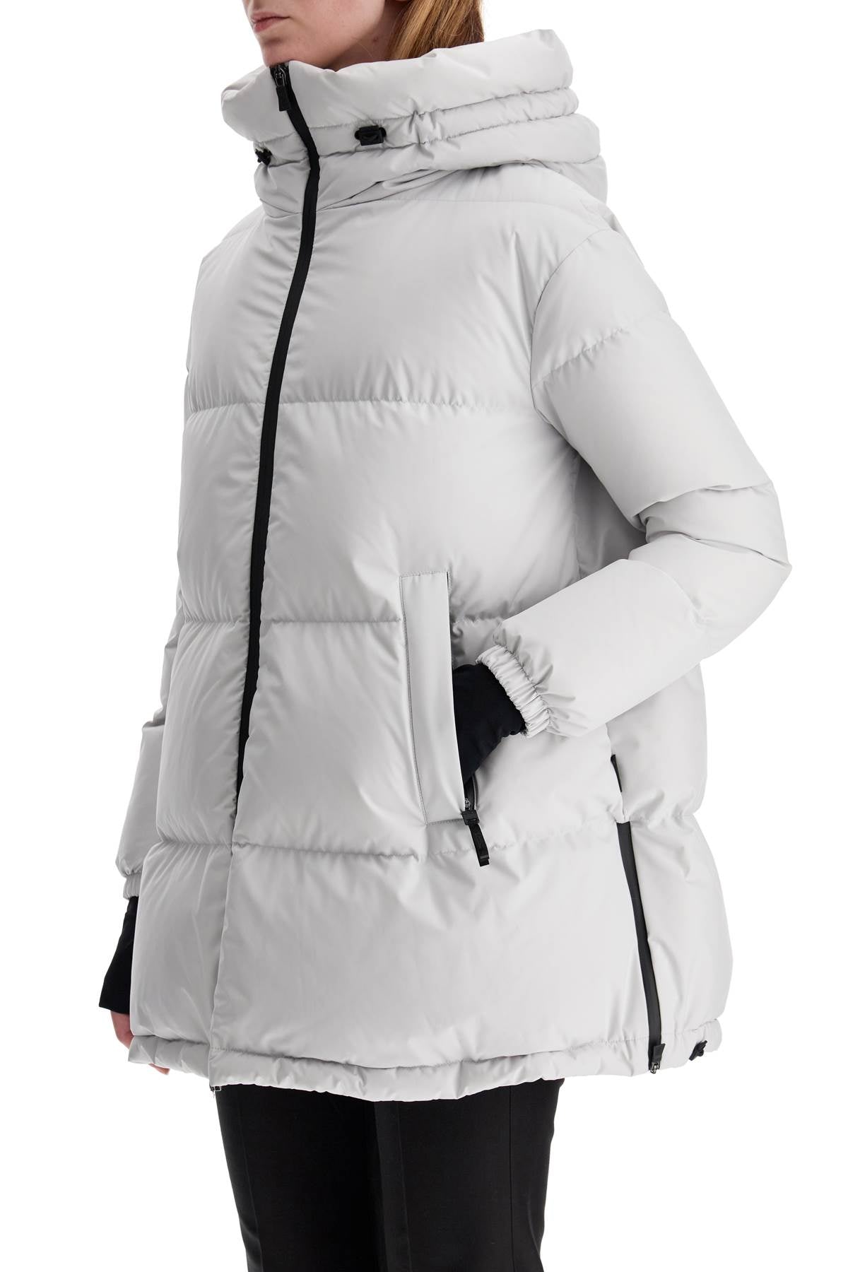 Herno Laminar long down jacket in gore-tex in