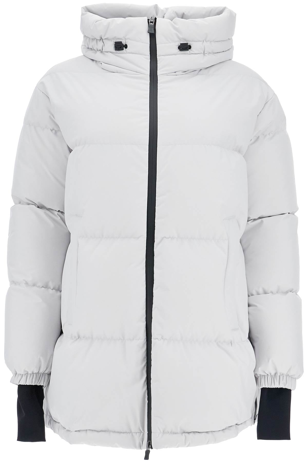 Herno Laminar long down jacket in gore-tex in