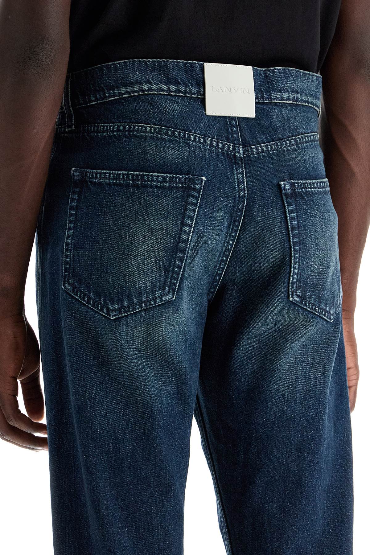 Lanvin jeans with twisted seams