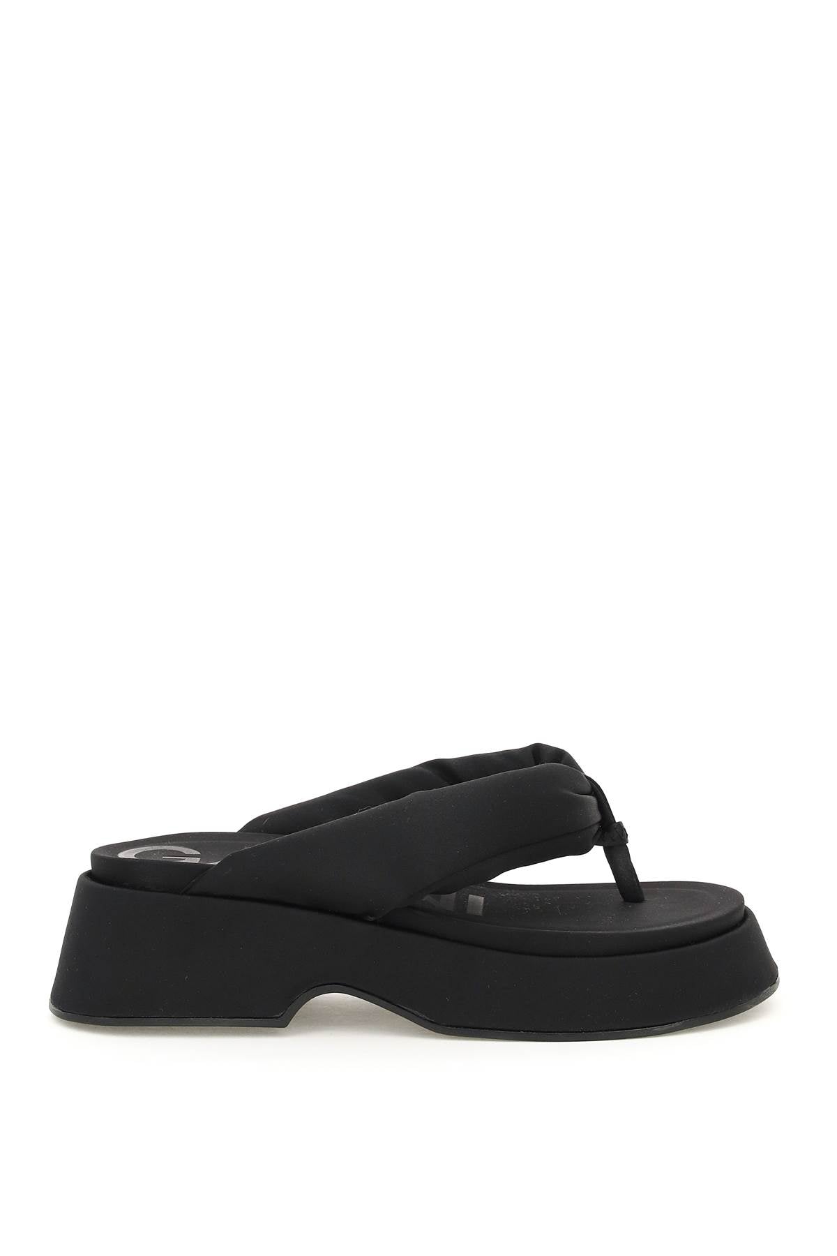 Ganni retro retro thong flatform