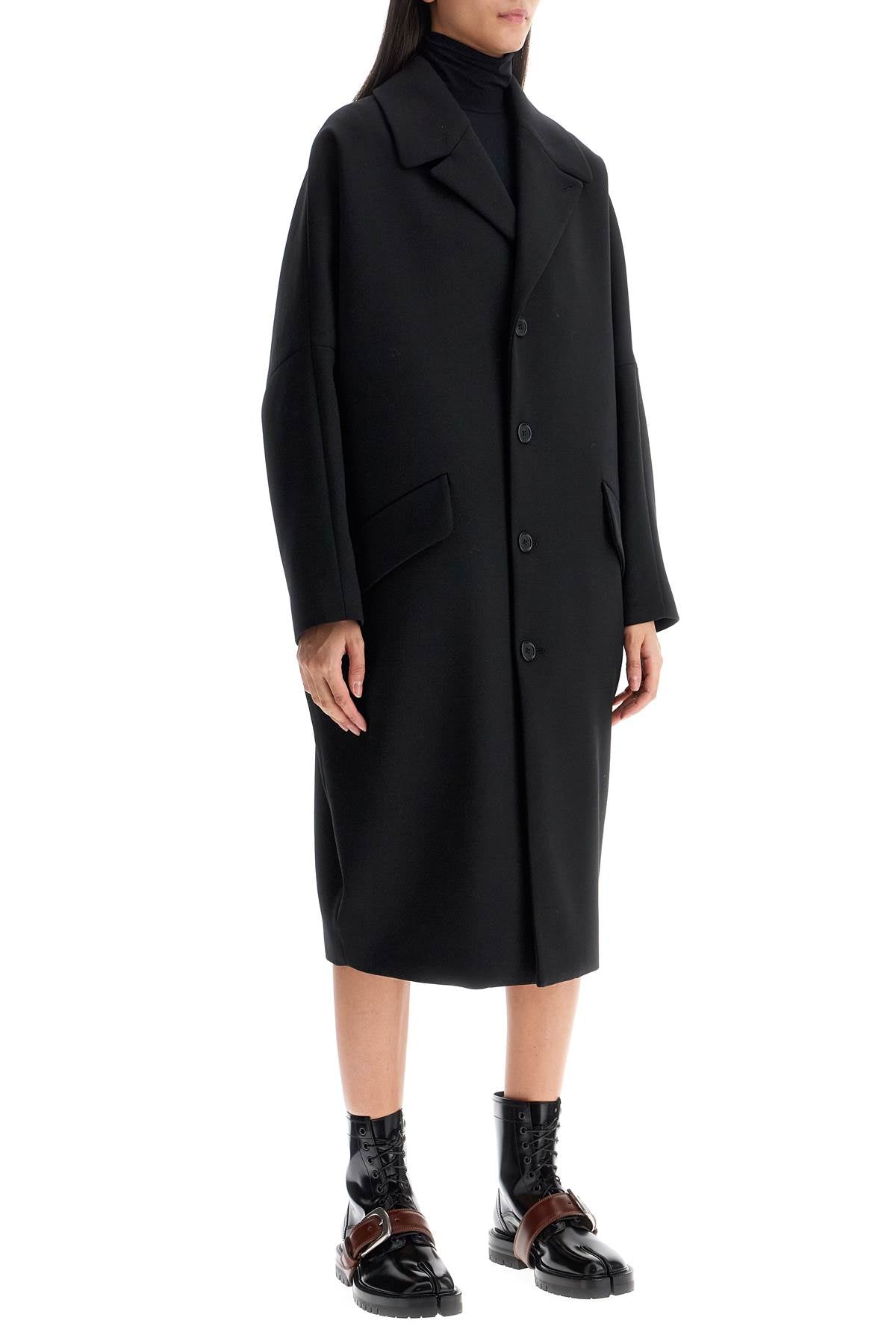 MM6 Maison Margiela "oversized wool blend coat