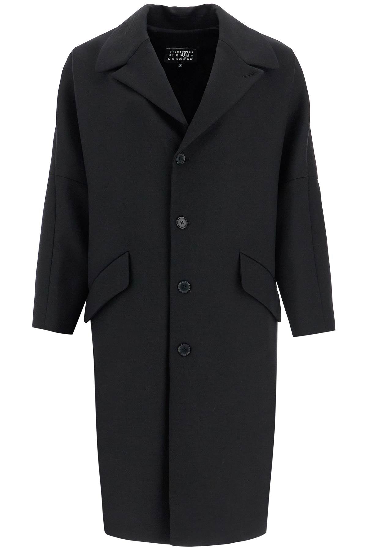 MM6 Maison Margiela "oversized wool blend coat