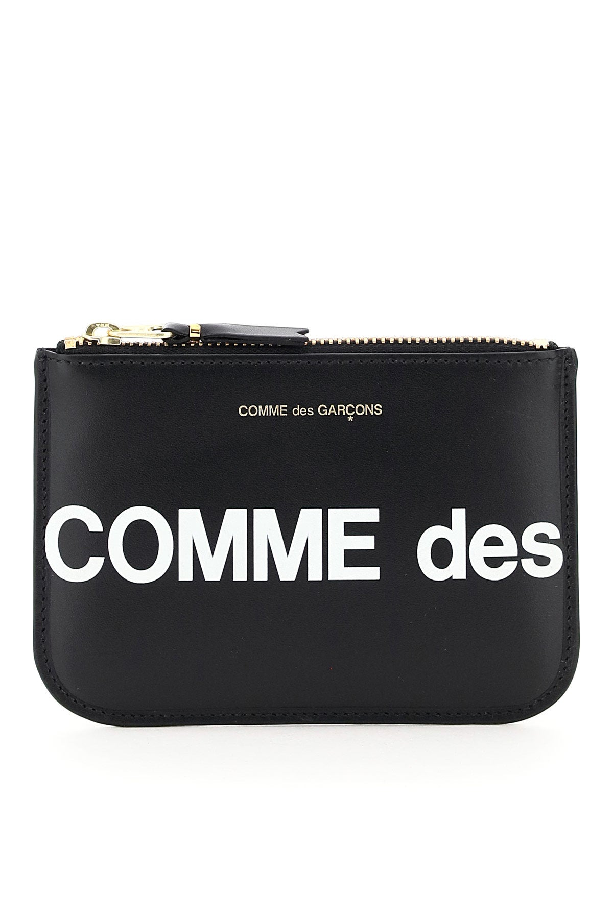 Comme Des Garcons Wallet huge logo pouch