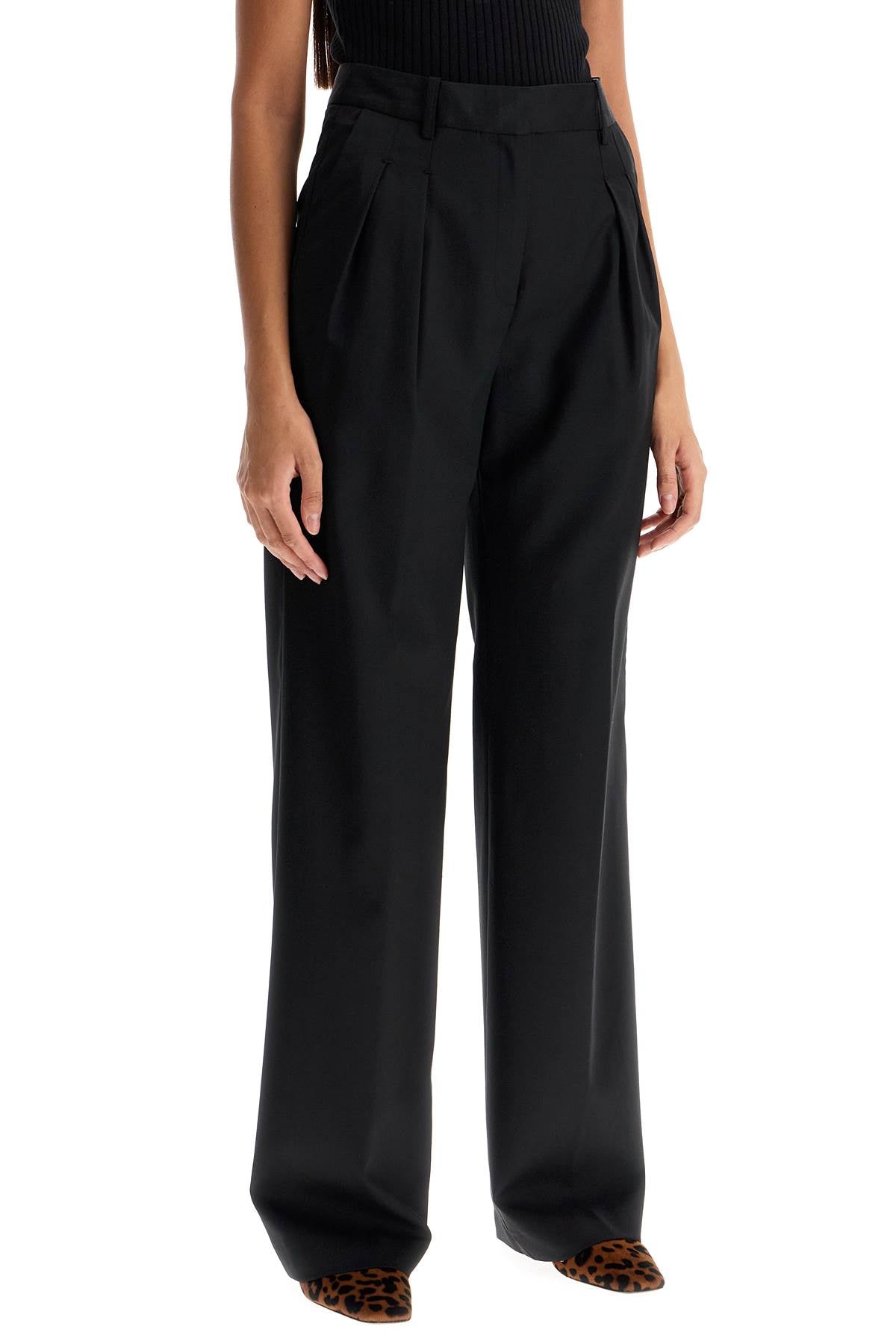 Loulou Studio double pleat trousers