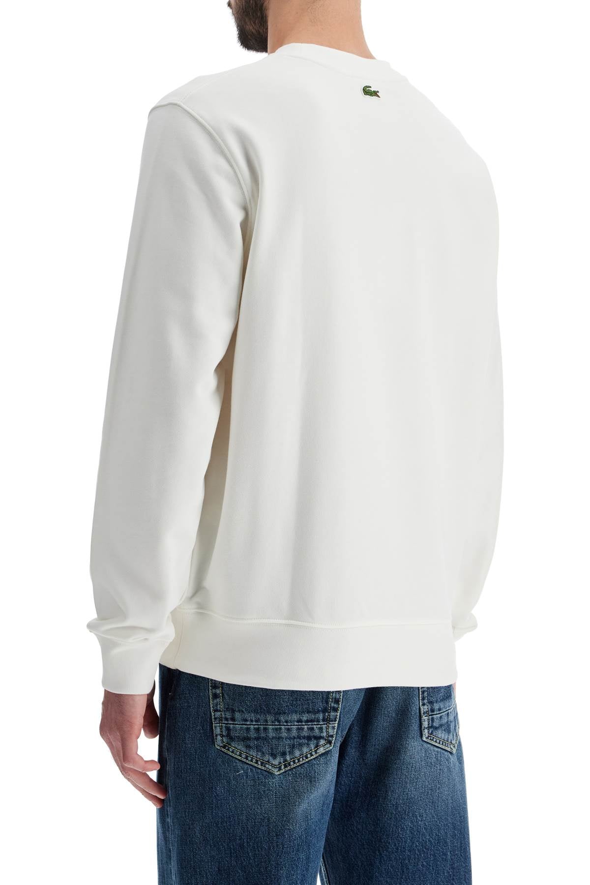 Lacoste classic fit crewneck sweatshirt