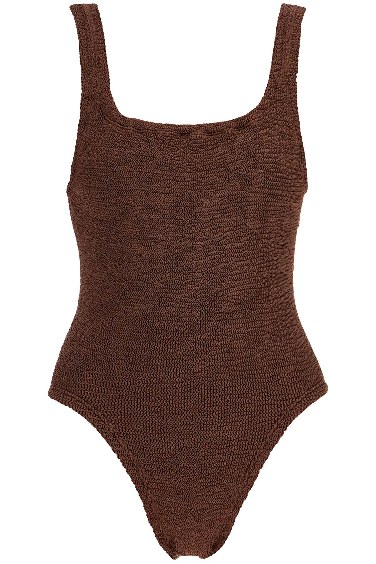 Hunza G. one-piece square neck swims