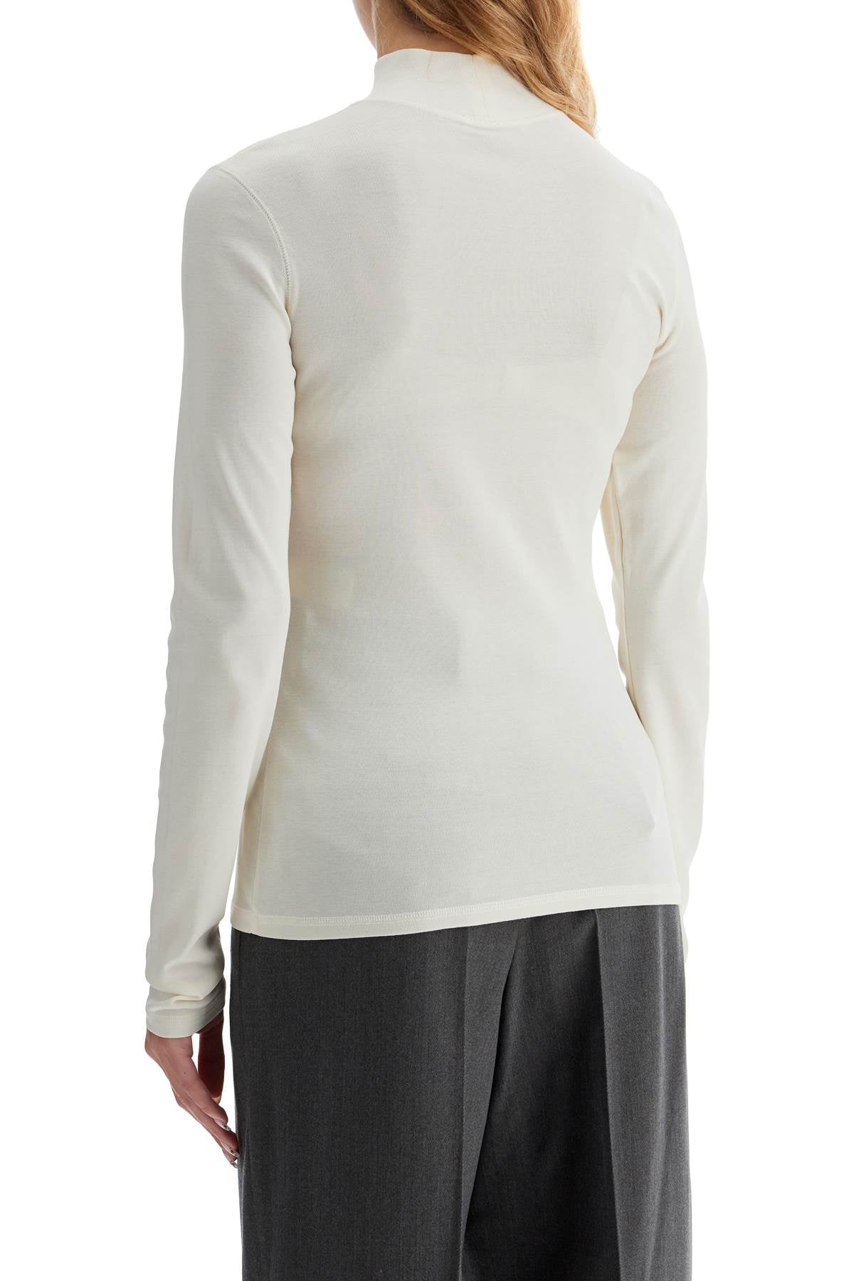 Lemaire lightweight jersey top with turtle neck