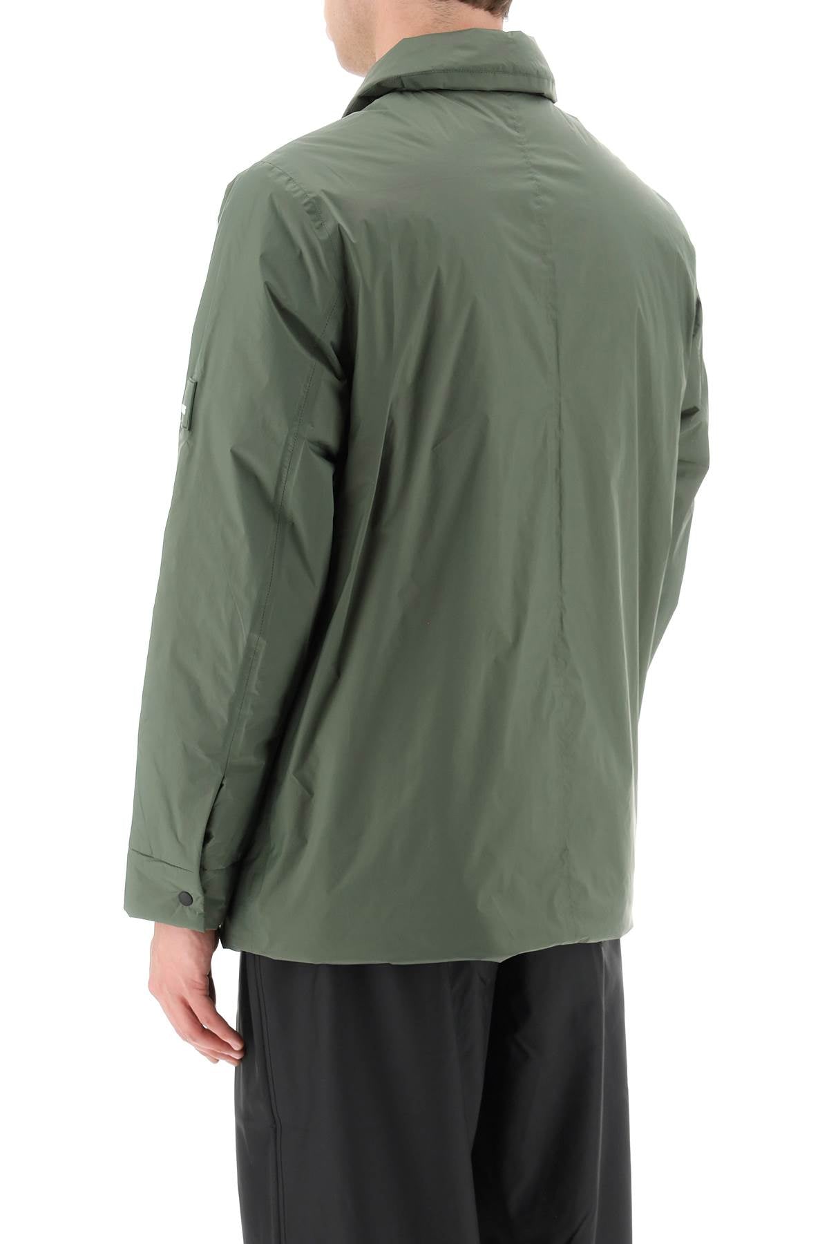 Rains Padded Fuse Overshirt Jacket   Green