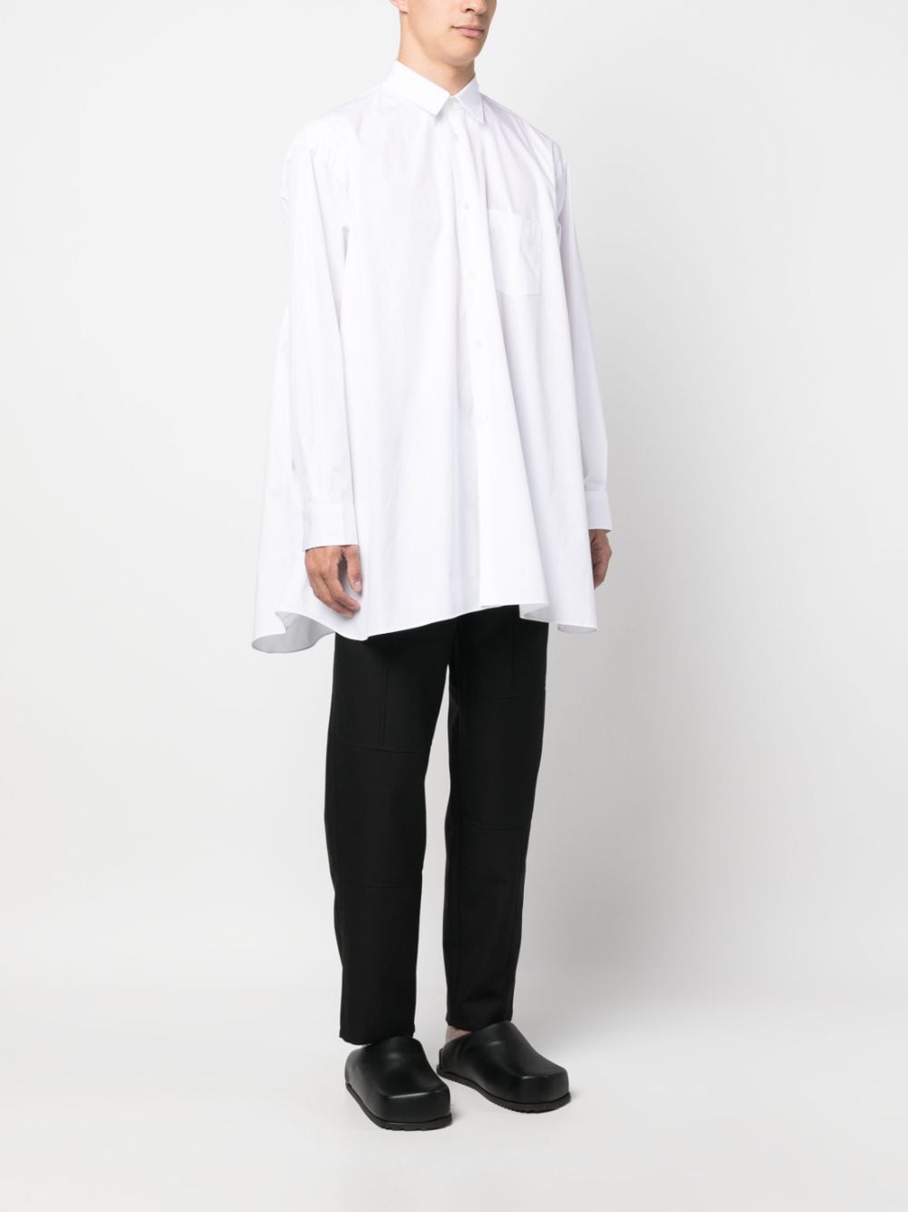 Comme Des Garcons Shirts White