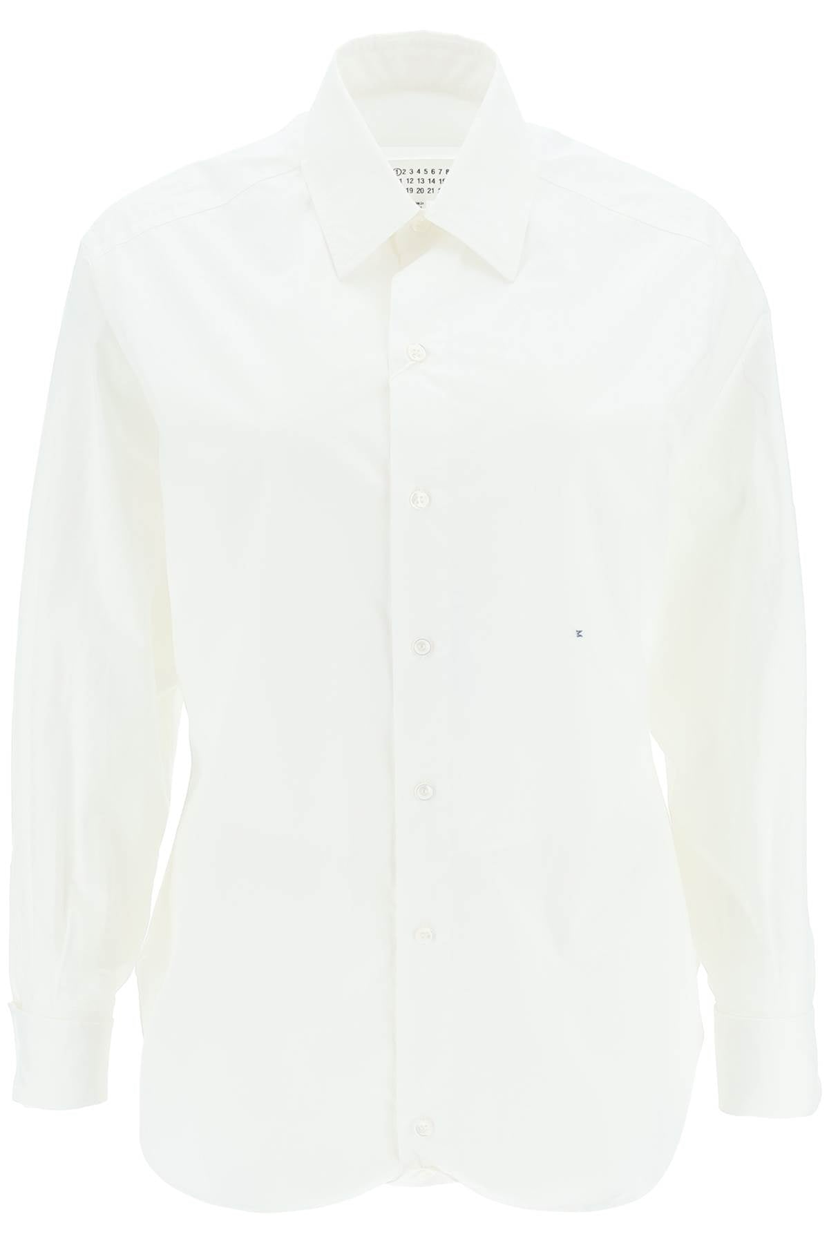 Maison Margiela 'M' Cotton Shirt   White