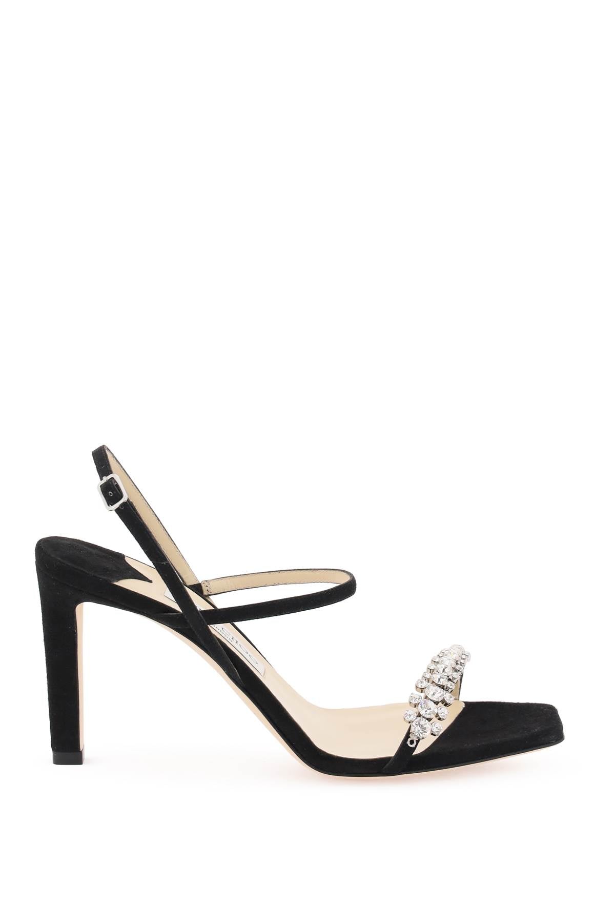 Jimmy Choo 'Meira 85' Sandals   Black