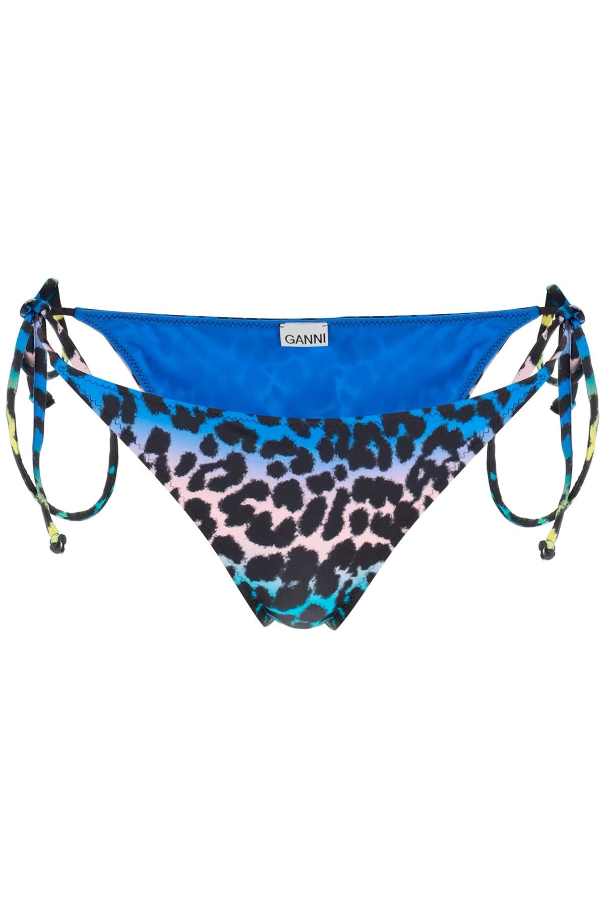 Ganni Econyl Bikini Bottom   Multicolor