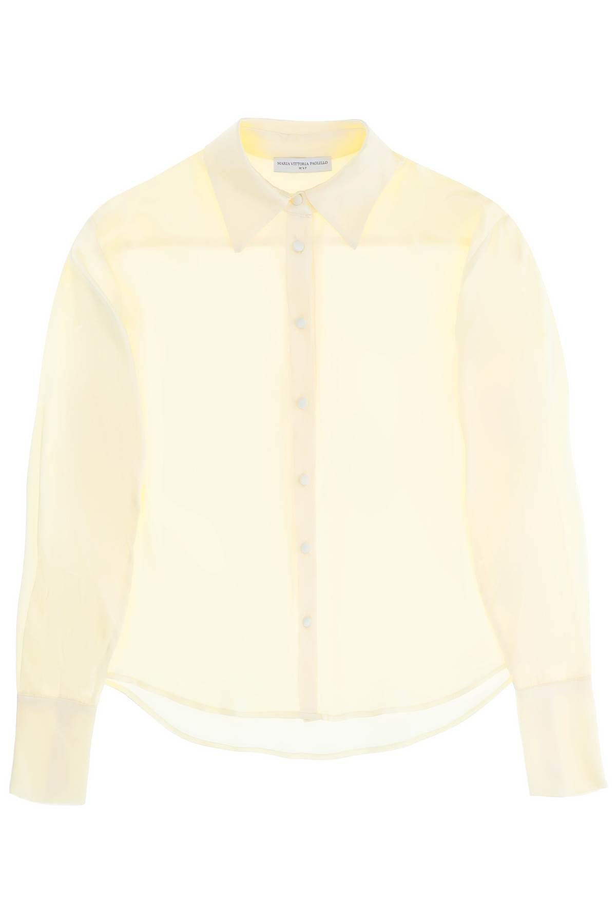 Mvp Wardrobe 'Sunset Boulevard' Satin Shirt   White