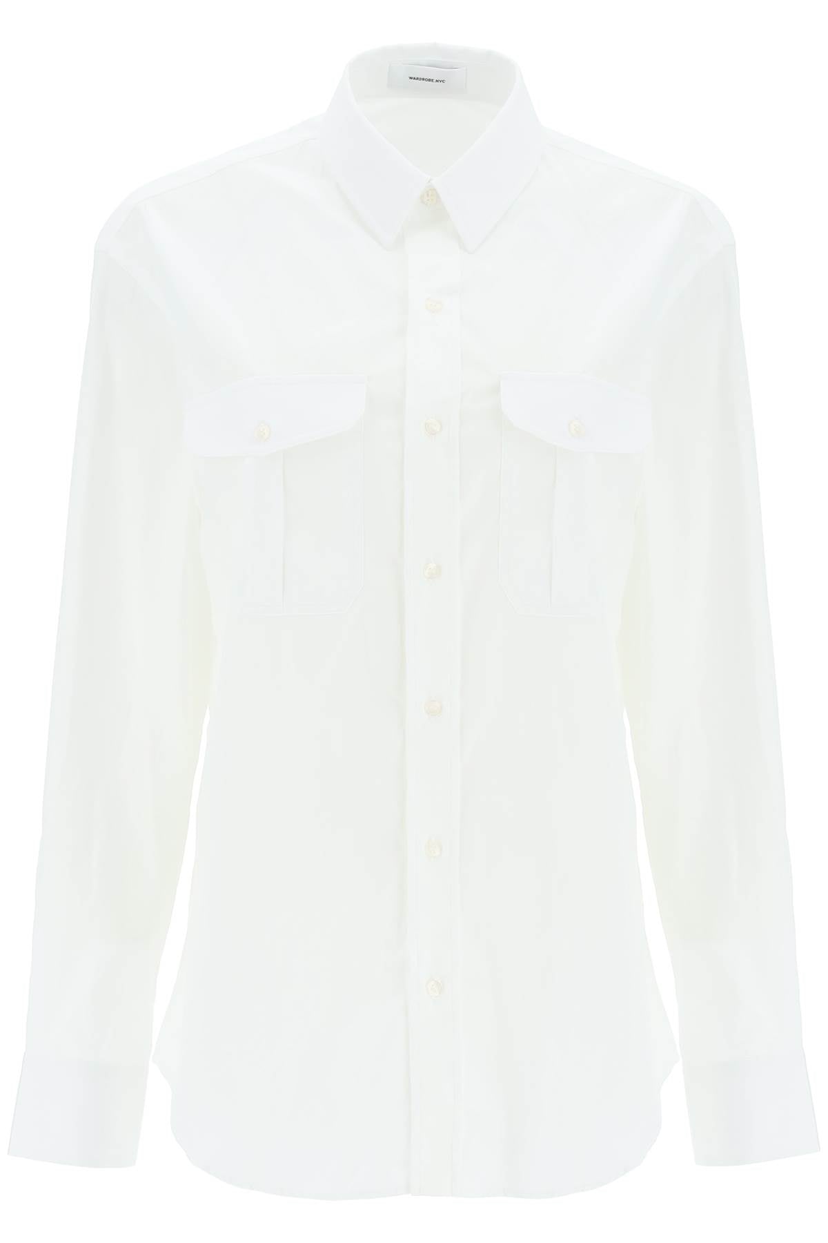 Wardrobe.Nyc Oversized Shirt   White