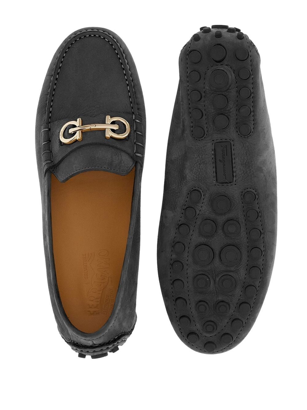 Ferragamo Flat Shoes Black