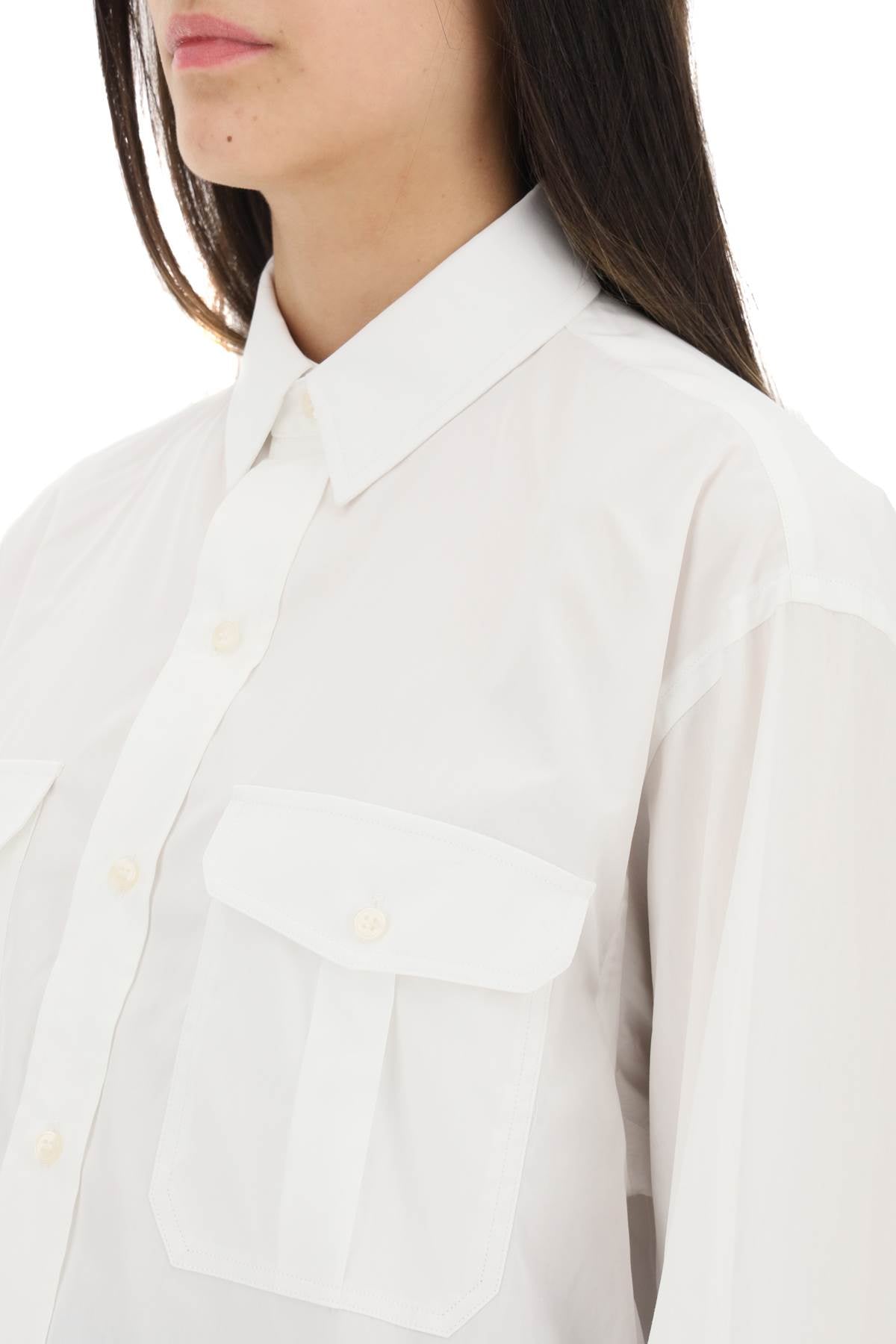 Wardrobe.Nyc Oversized Shirt   White