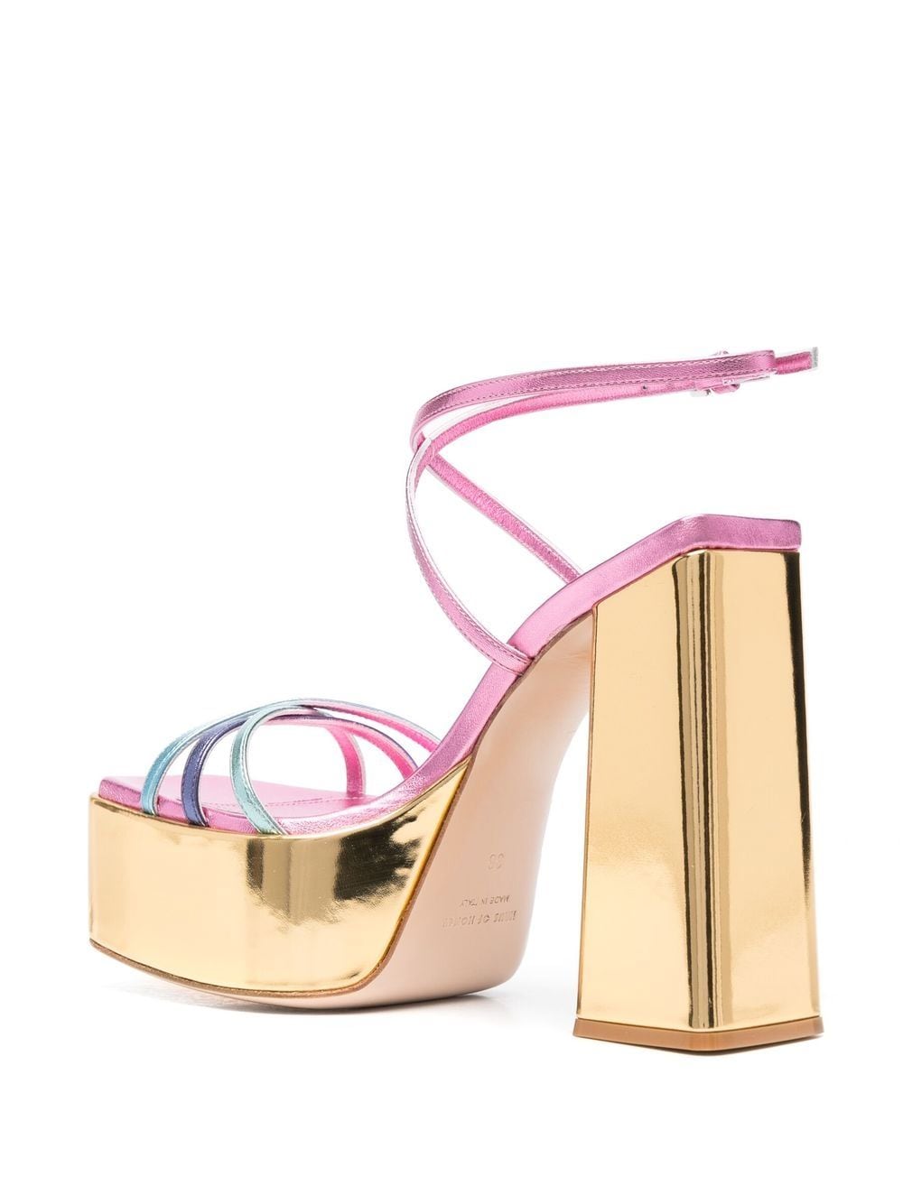 Haus Of Honey Sandals Golden