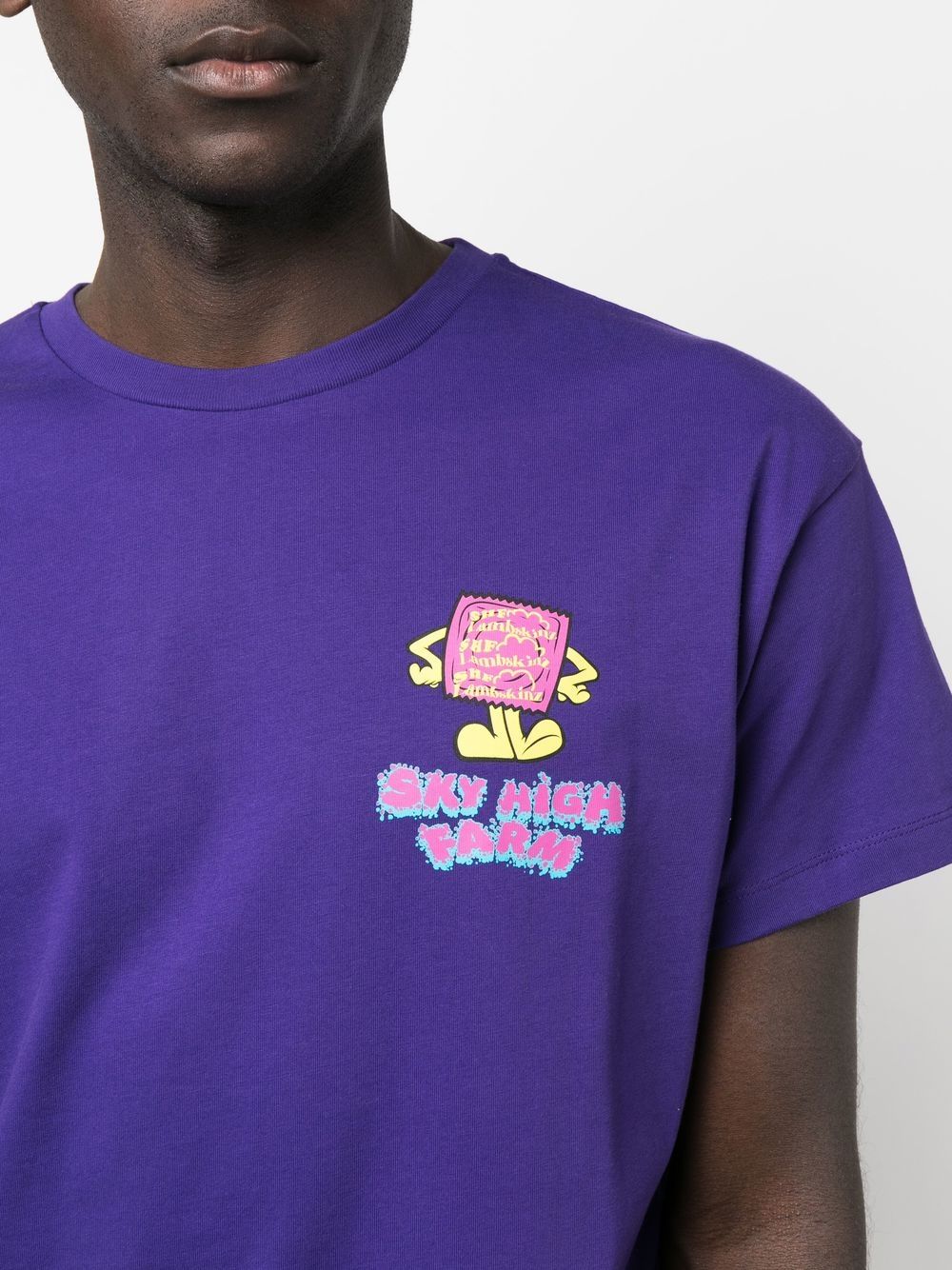 Sky High Farm Workwear T Shirts And Polos Purple