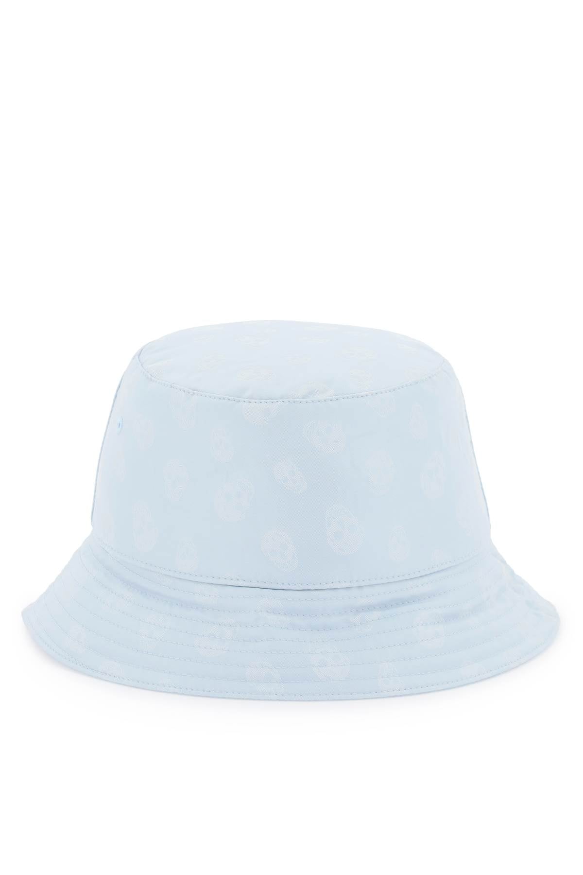 Alexander Mcqueen Skull Bucket Hat   Light Blue