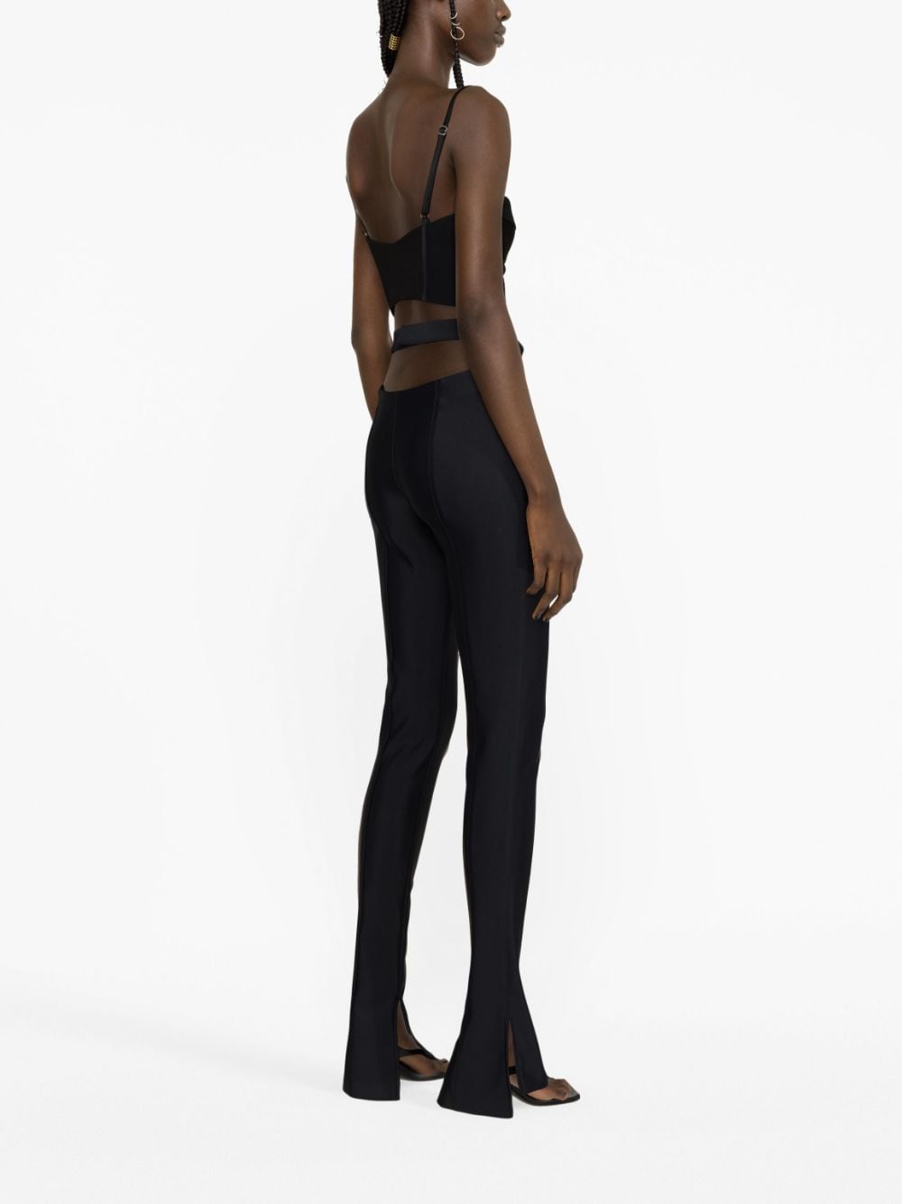 Mugler Trousers Black