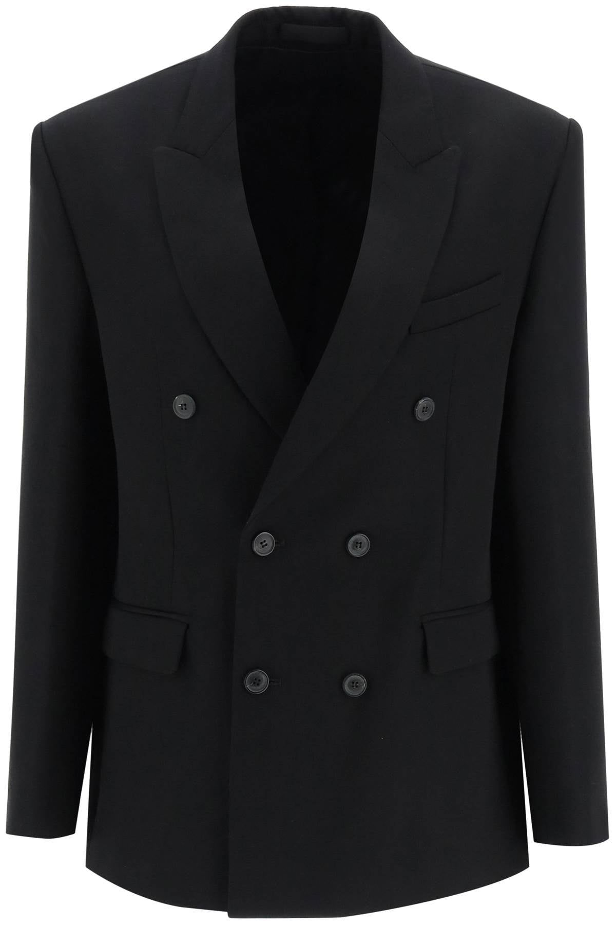 Wardrobe.Nyc Double Breasted Blazer   Black