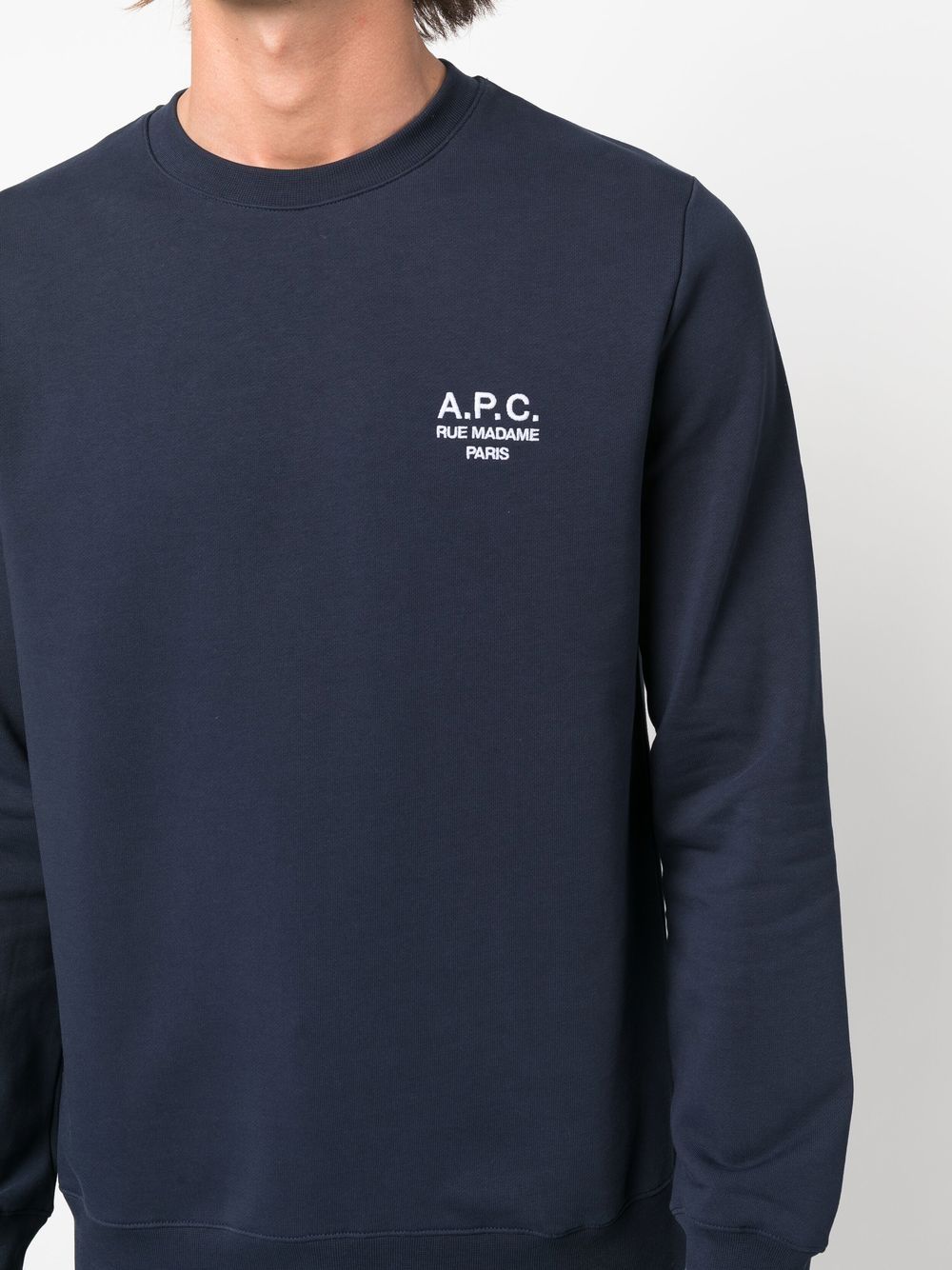 A.P.C. Sweaters Blue