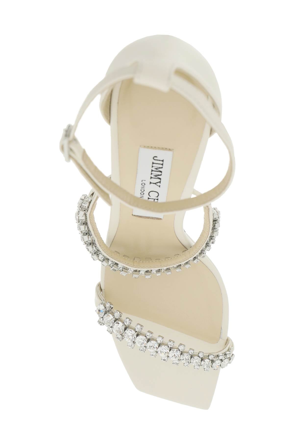 Jimmy Choo 'Bing' Sandals   White