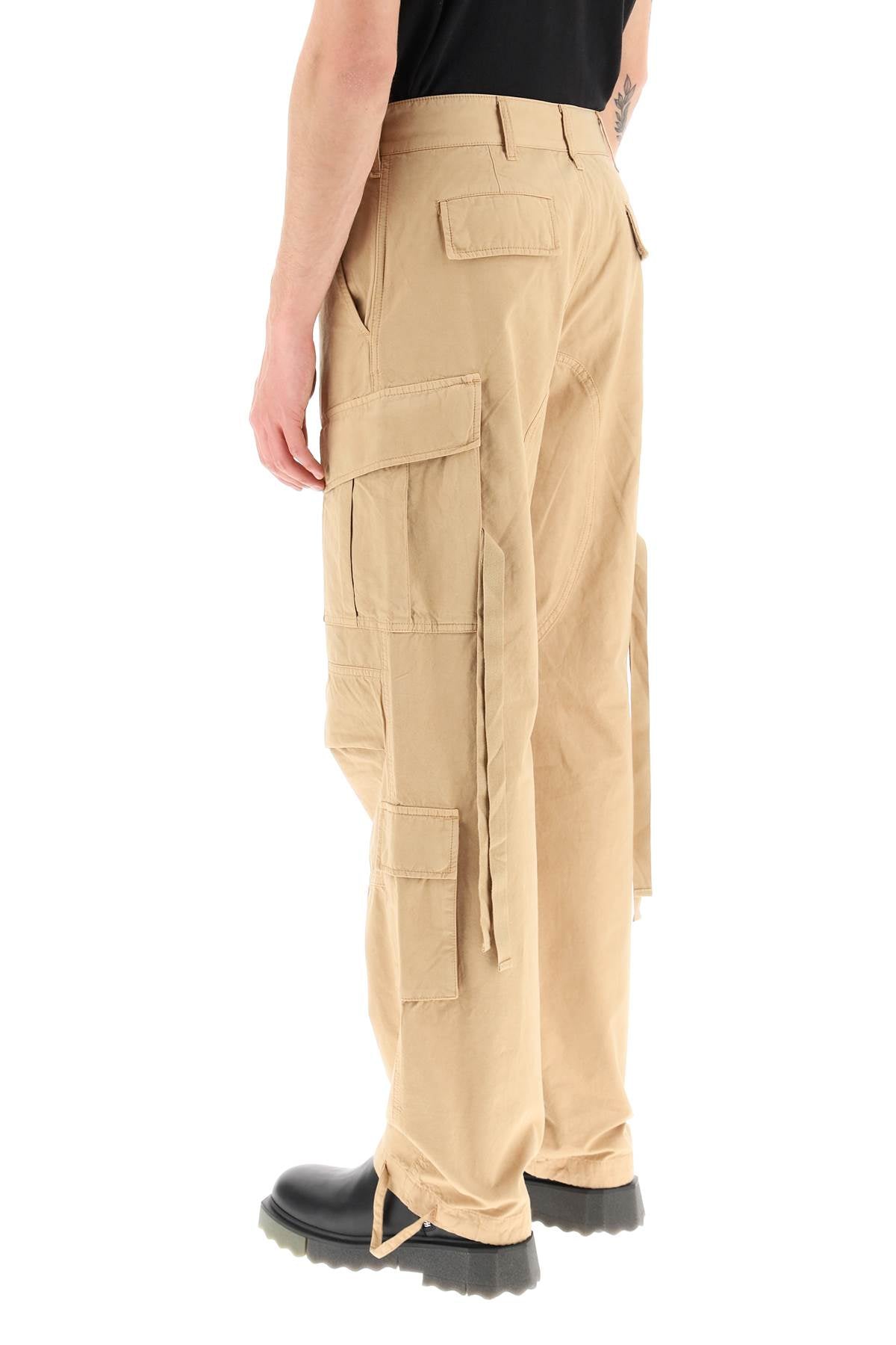 Darkpark Saint Cargo Pants   Beige