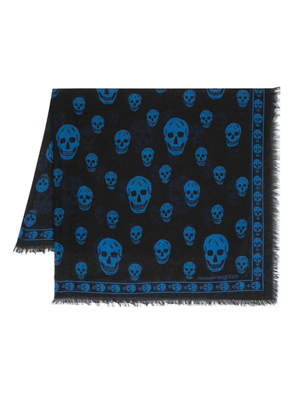 Alexander Mcqueen Scarfs Black