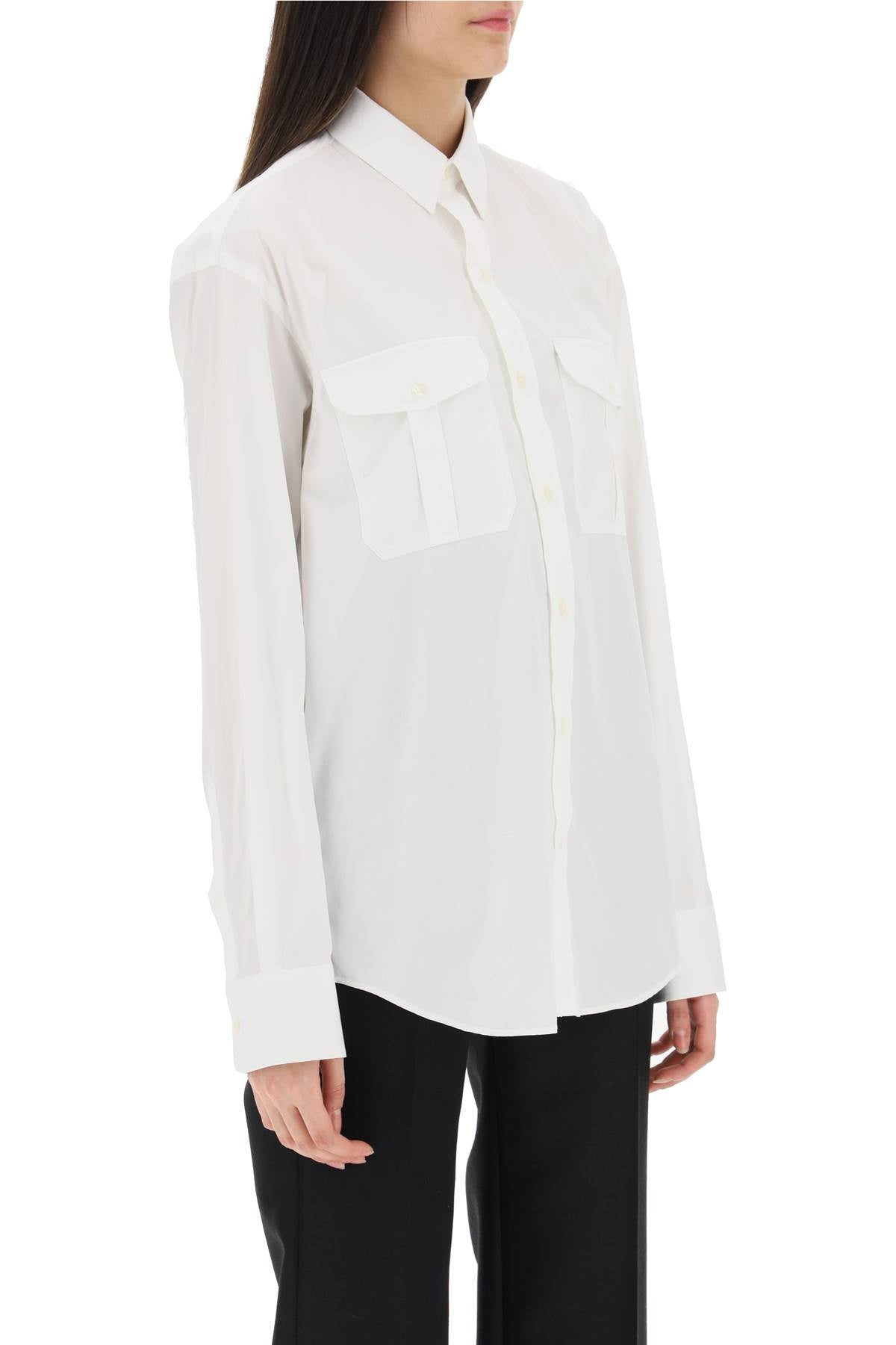 Wardrobe.Nyc Oversized Shirt   White